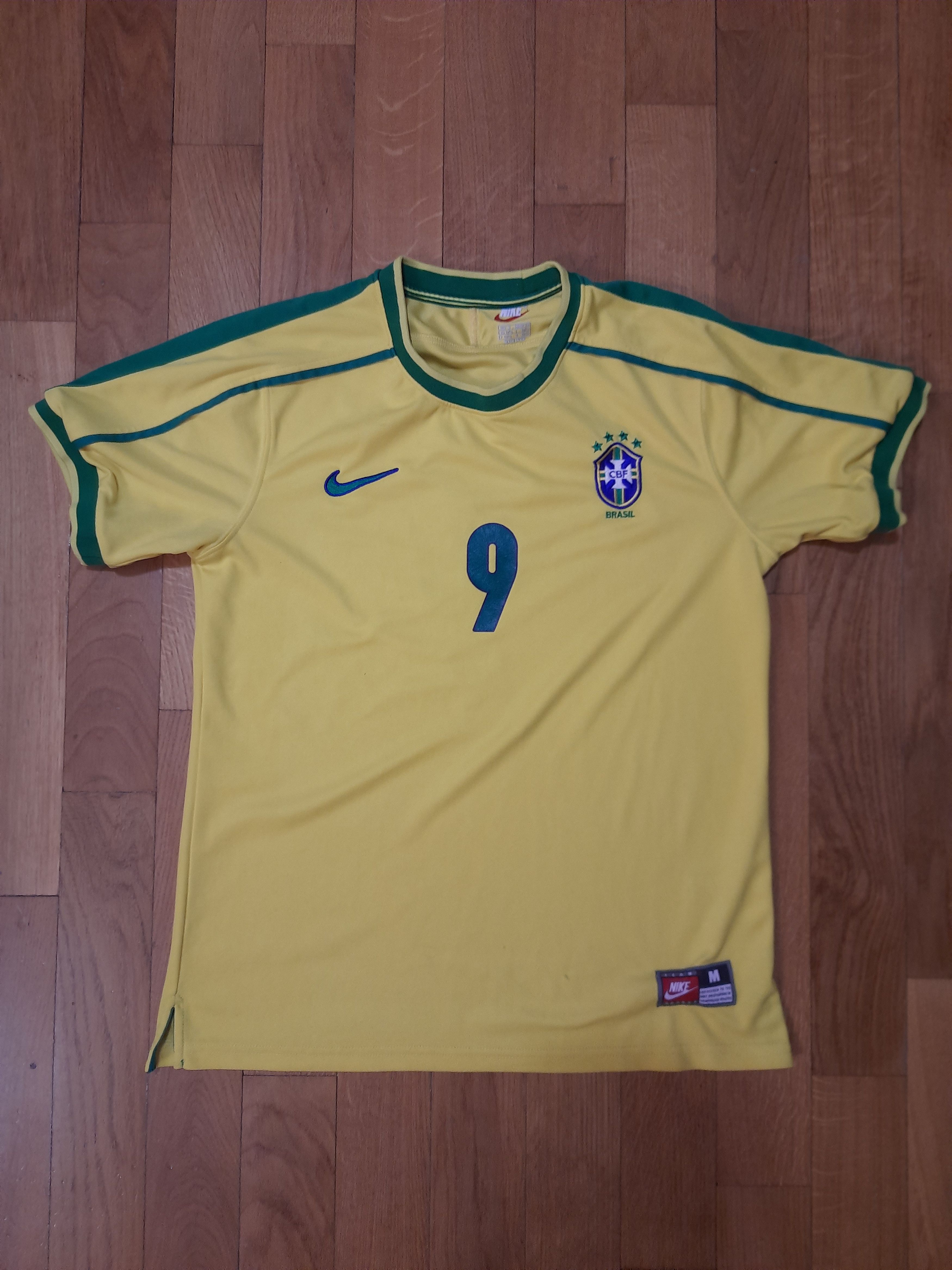 Other Ronaldo Retro Brazil Football Soccer Jersey nike Size US M / EU 48-50 / 2 - 2 Thumbnail