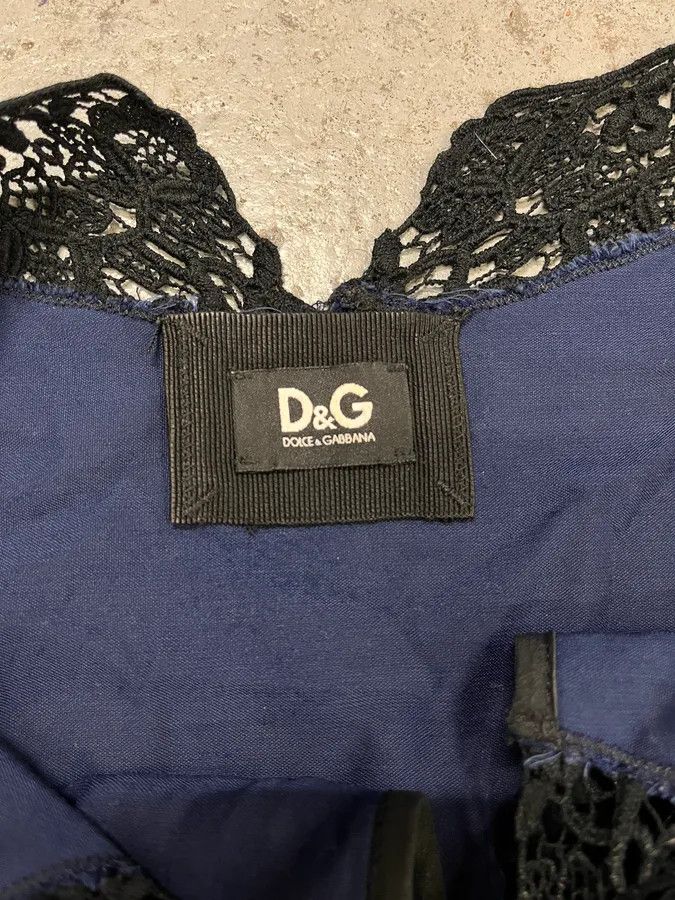 Dolce & Gabbana 2000s Dolce & Gabbana Black Transparent Arms Faux Fur Top Size M / US 6-8 / IT 42-44 - 8 Thumbnail