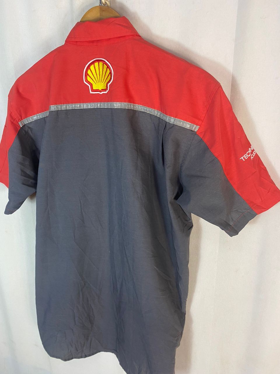 Ferrari × Sports Specialties Ferrari x shell spellout button up uniform shirt Size US L / EU 52-54 / 3 - 10 Thumbnail
