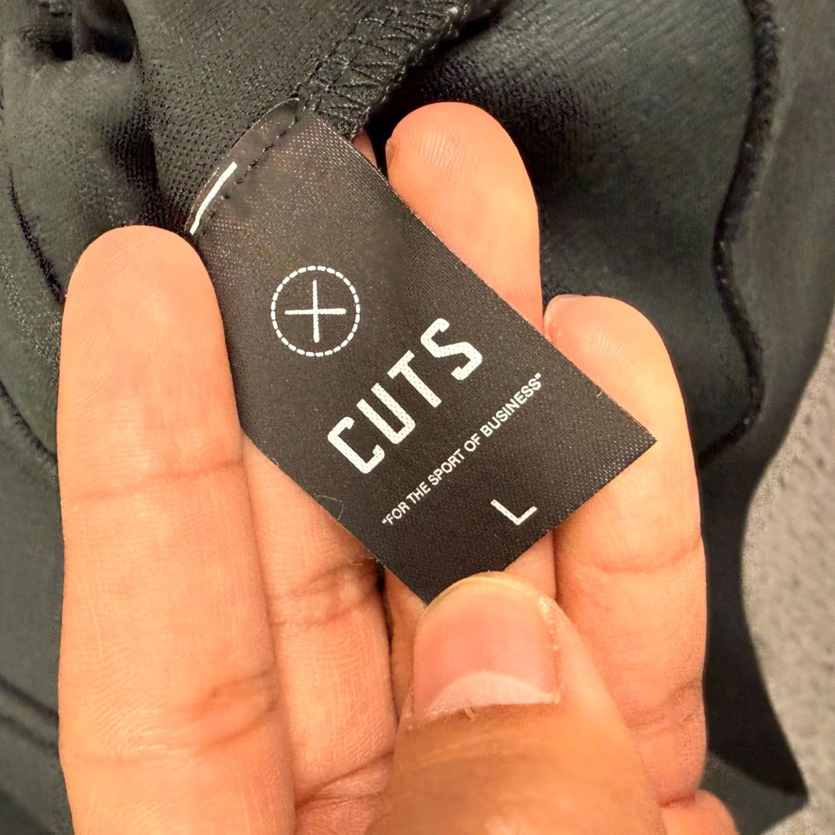 Cuts Cuts Classic Hoodie Mens L Black Hyperloop Pullover Stretch Drawstring Size US L / EU 52-54 / 3 - 5 Thumbnail
