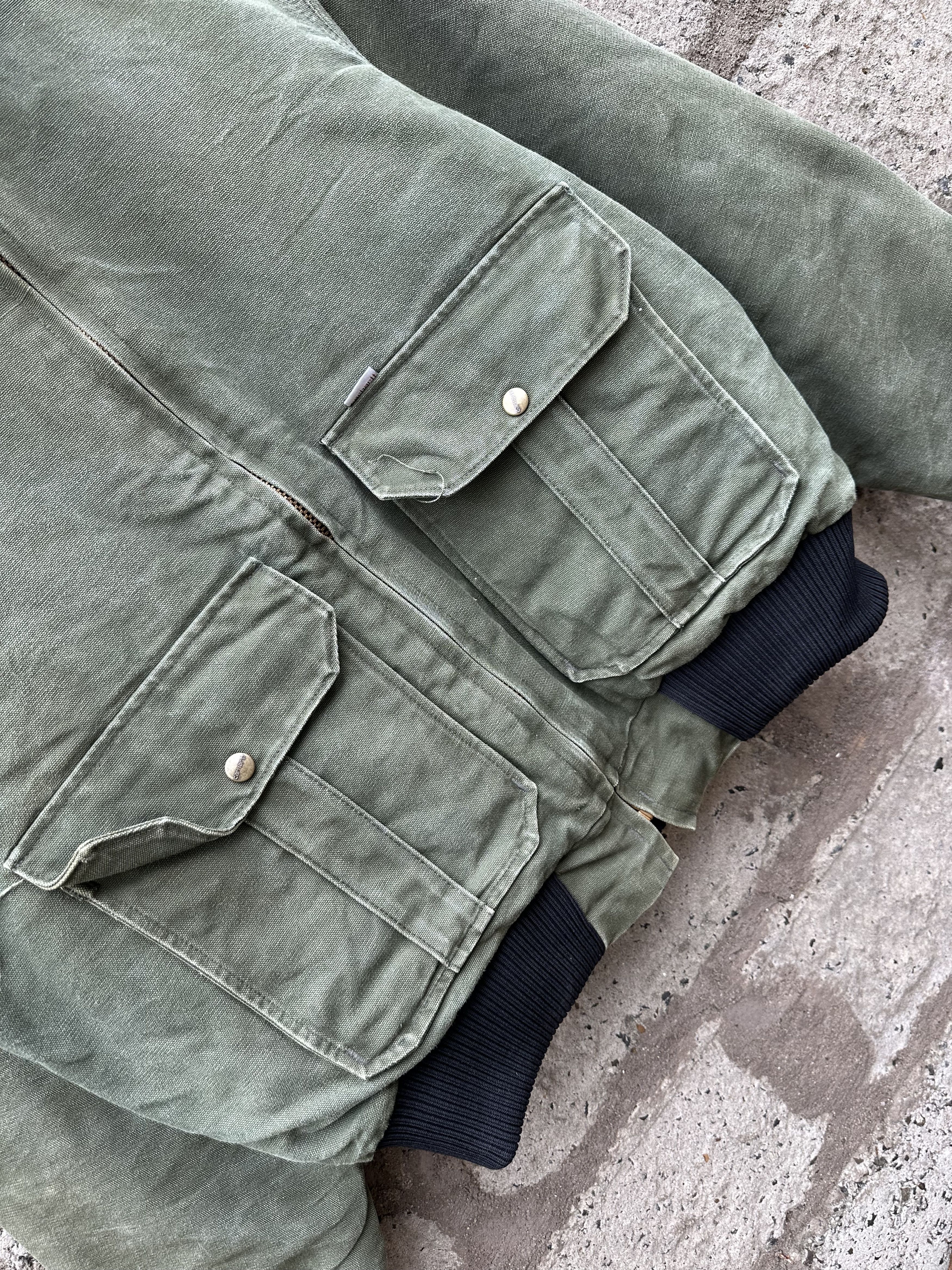 Carhartt Vintage Carhartt Bomber Jacket – Military Green – Size L Size US L / EU 52-54 / 3 - 4 Thumbnail