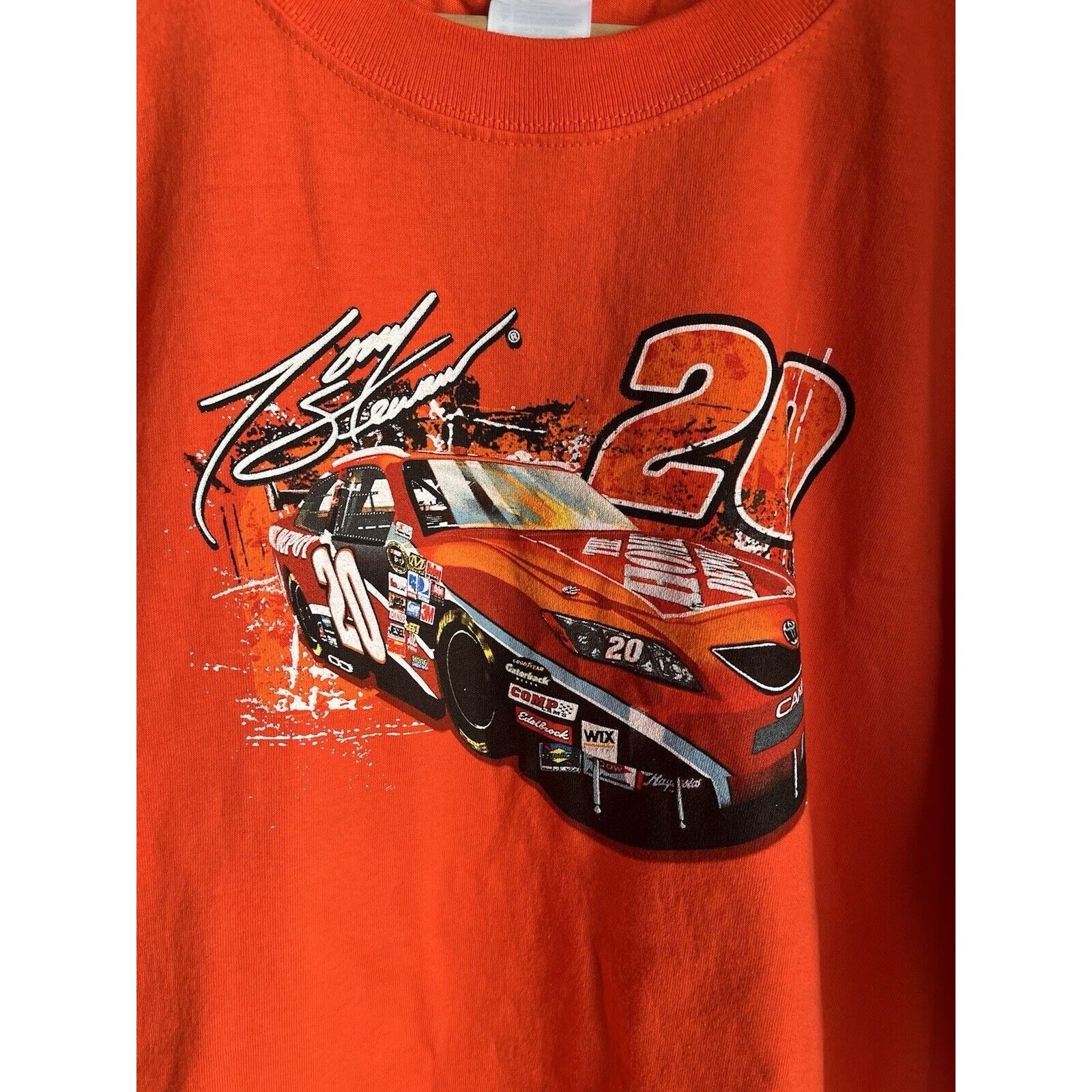 NASCAR VINTAGE NASCAR TONY STEWART HOME DEPOT RACING ORG TEE 2XL Size US XXL / EU 58 / 5 - 4 Thumbnail