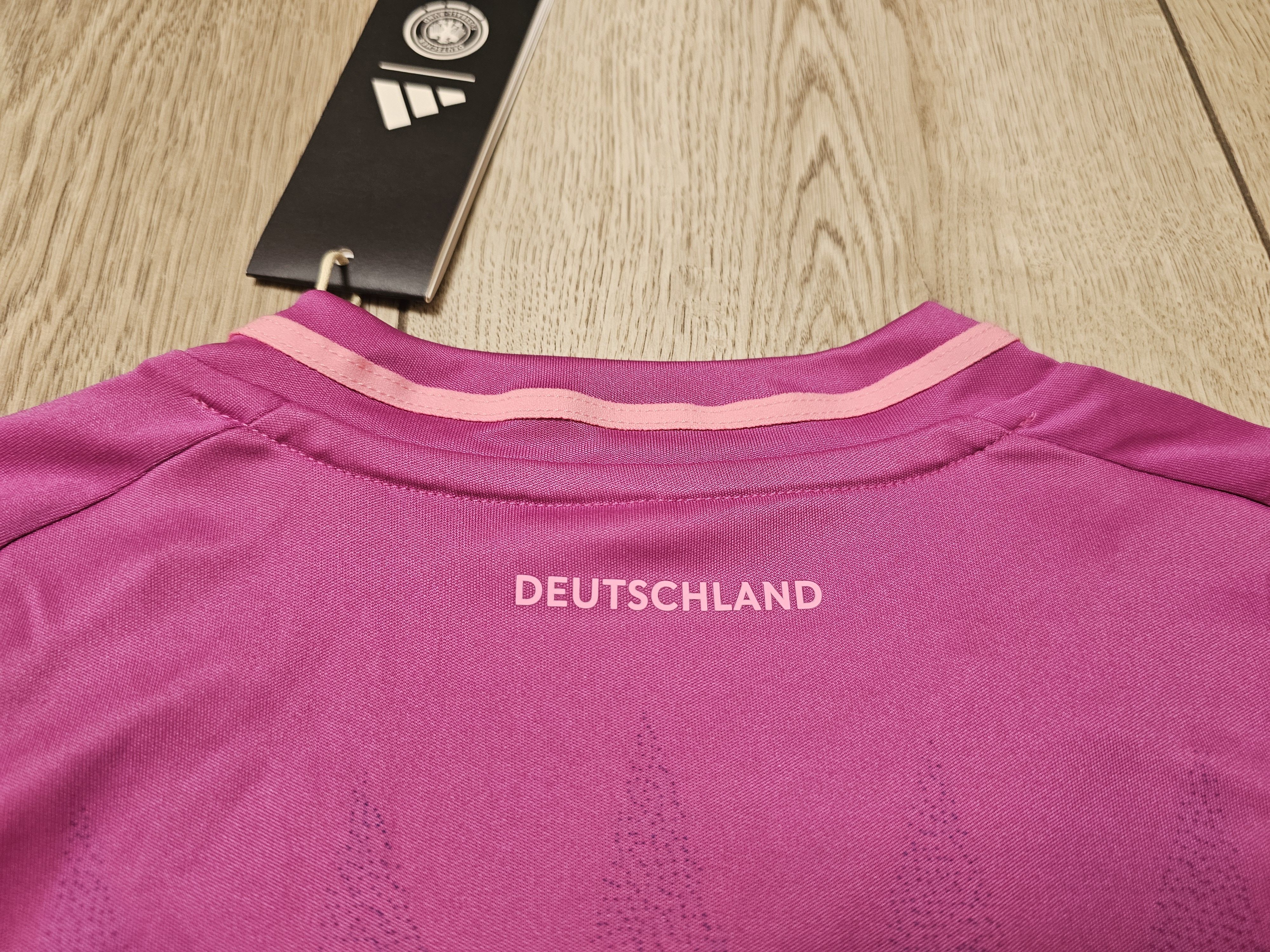 Adidas GERMANY 2024 AWAY SANE EURO FOOTBALL SHIRT SOCCER JERSEY Size US L / EU 52-54 / 3 - 7 Thumbnail