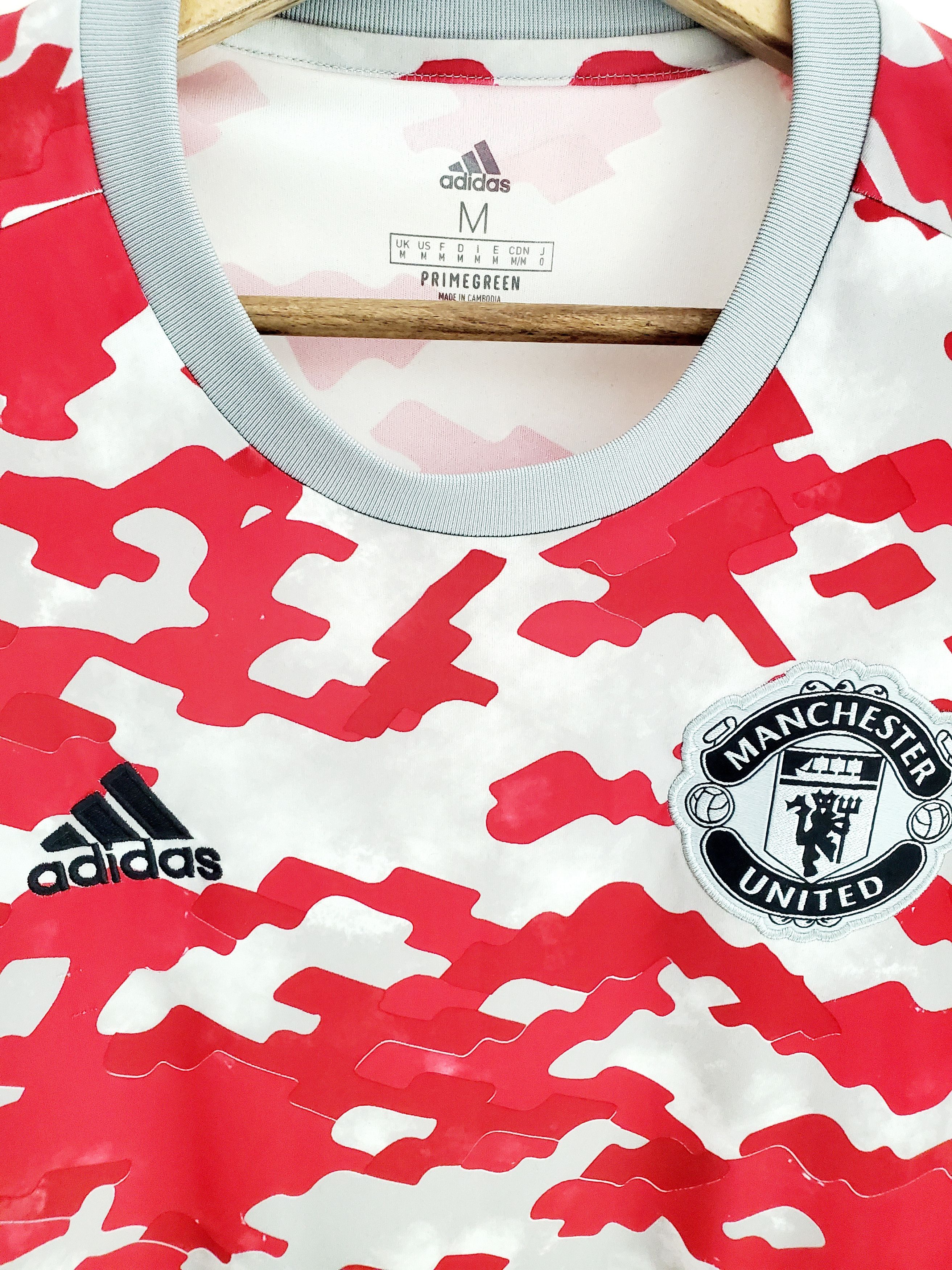 Adidas Adidas FC Manchester United 2021/2022 Pre-match Jersey M Size US M / EU 48-50 / 2 - 2 Thumbnail