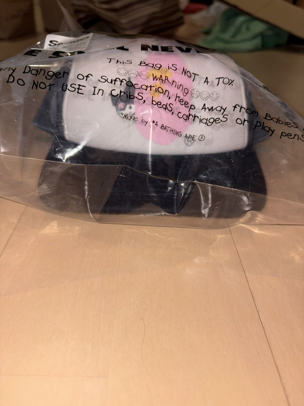 Bape BAPE x Sanrio Kuromi Pink Camo Hat Kawaii Rare Japan Size ONE SIZE - 2 Thumbnail