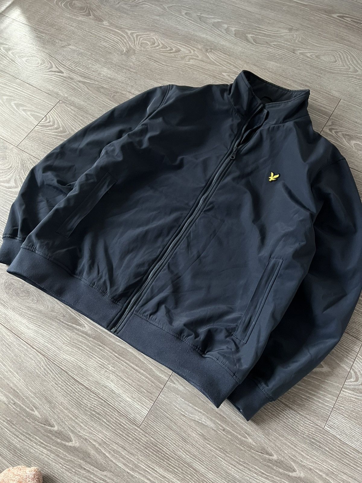Designer × Lyle & Scott ‼️Archival Lyle & Scott Heavy Waterproof Material Zip Jacket‼️ Size US XXL / EU 58 / 5 - 22 Thumbnail