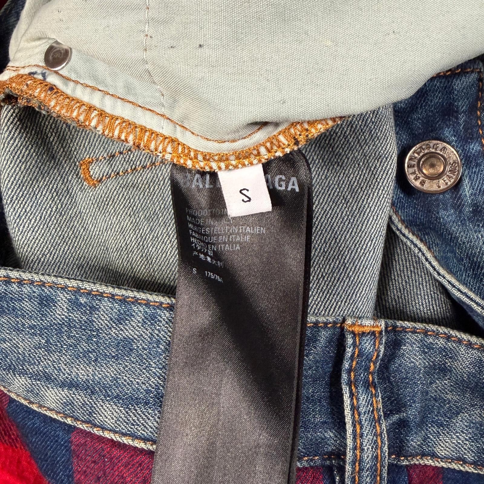 Balenciaga Flannel Jeans