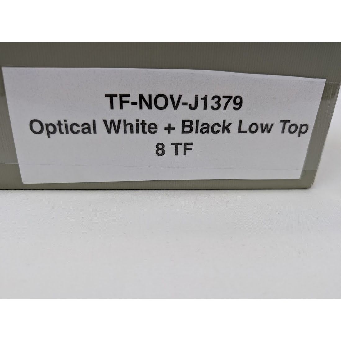 Tom Ford o1rshd1 Jarvis leather low-top sneakers in white/black Size US 8 / EU 41 - 21 Thumbnail