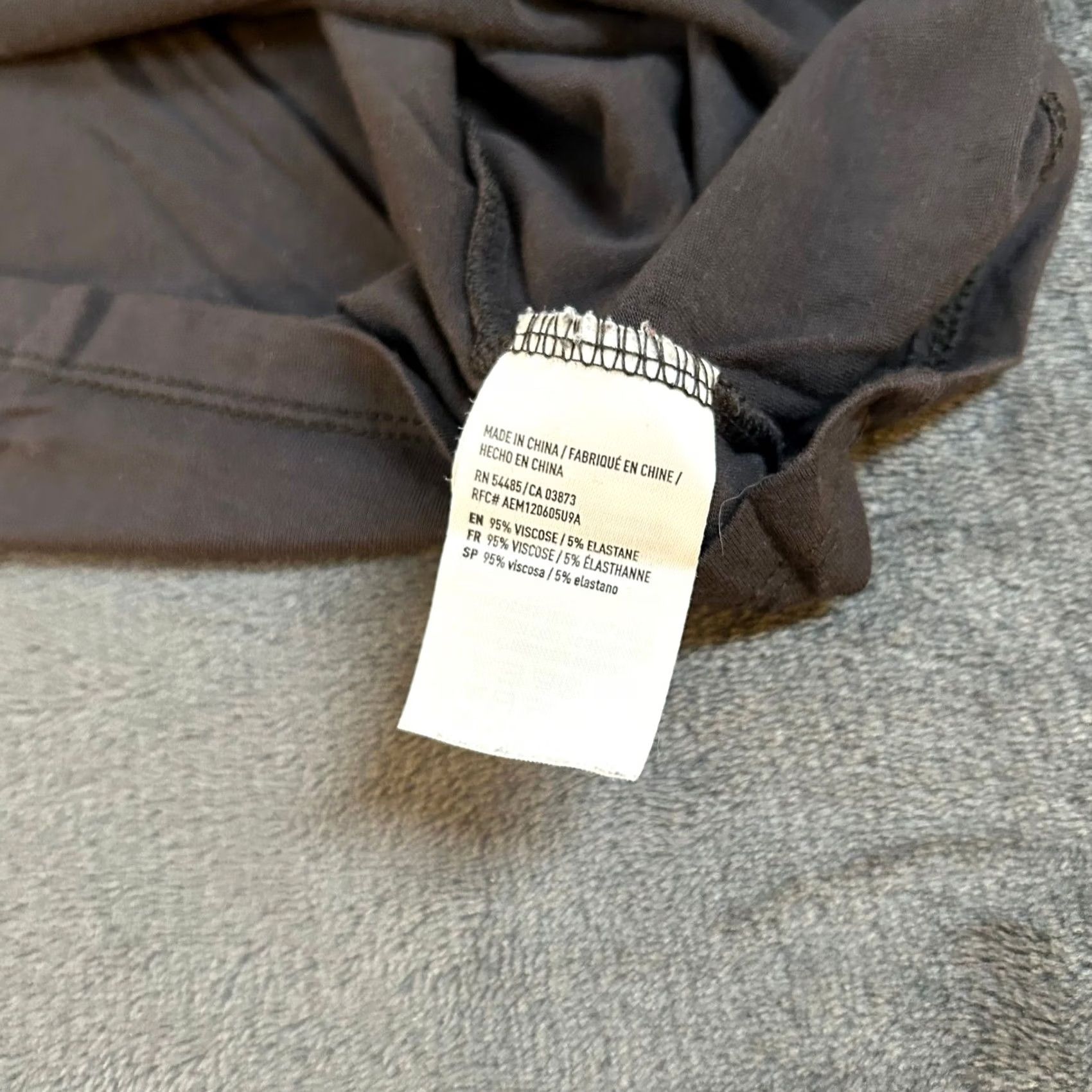 Vintage American Eagle Tank Women's Small Gray Lace-Up Sleeveless Scoop Neck Strappy Accent Basic Casual Size S / US 4 / IT 40 - 5 Thumbnail