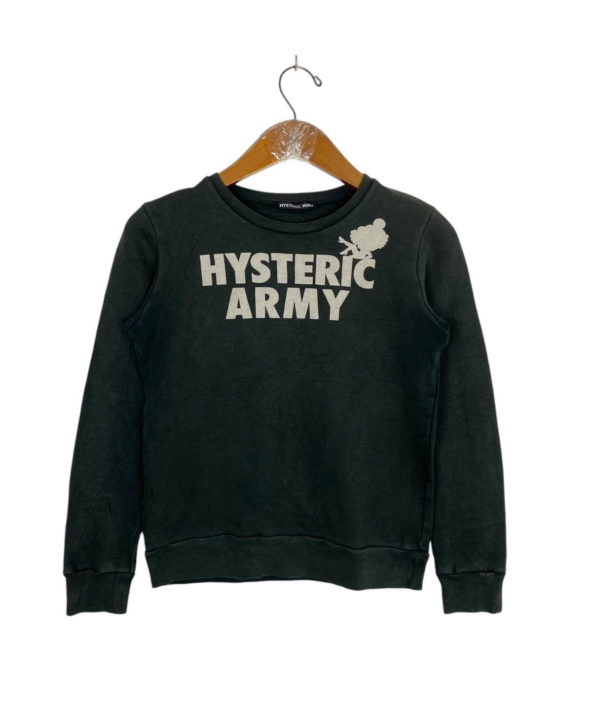 Hysteric Glamour Hysteric Glamour Mini Army Hope Big Logo Sweatshirt (Kids) Size XXS / US 00 / IT 34 - 3 Thumbnail
