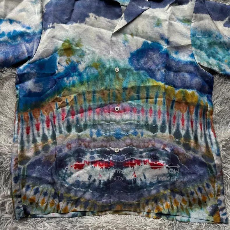 Amiri Amiri Short-sleeve tie-dye shirt Size US S / EU 44-46 / 1 - 9 Thumbnail