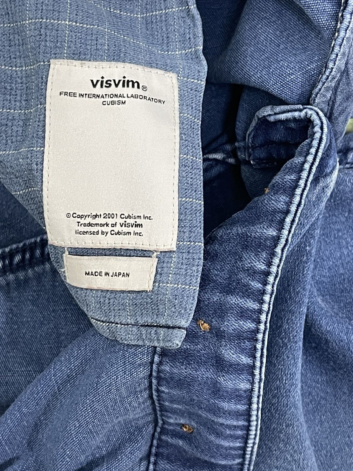 Visvim Cropped Moleskin Visvim Workwear Style Sweatpant Slim 6🟦5 Size US 32 / EU 48 - 20 Thumbnail
