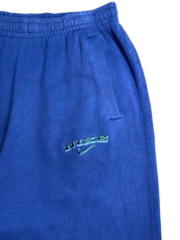 Nike Vintage Nike spell out baggy sweat pants Size US 30 / EU 46 - 3 Thumbnail