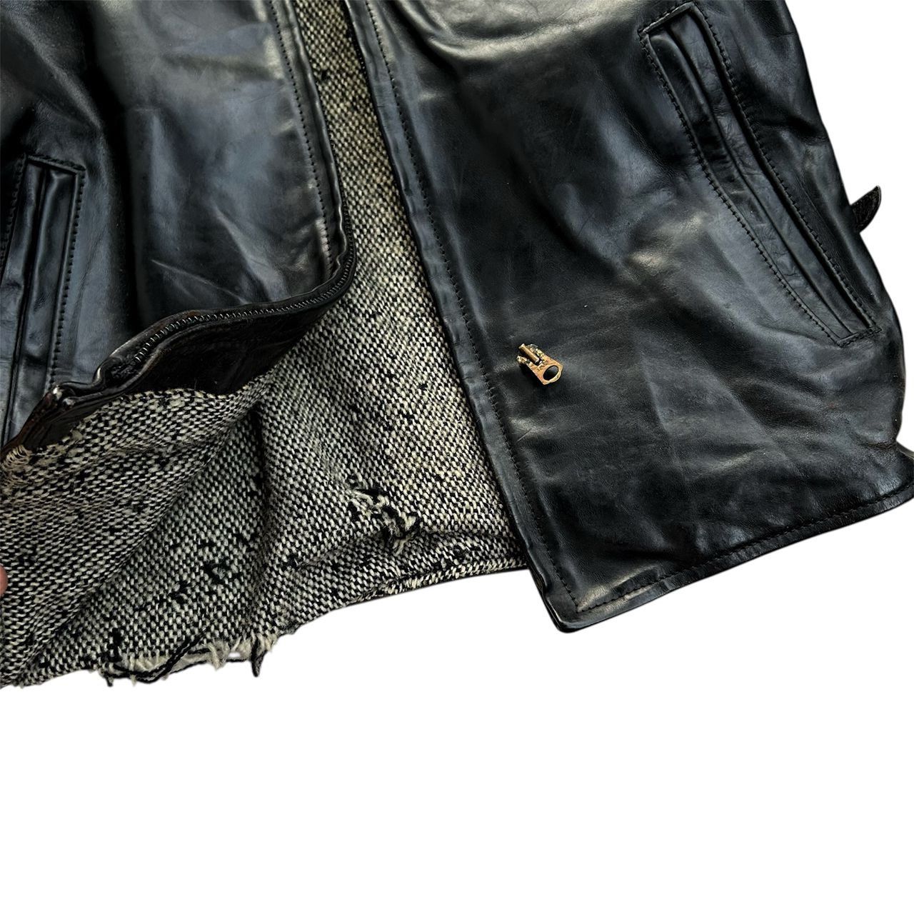 Aero Leathers × Vintage Vintage Aero Leather Biker Jacket Size US S / EU 44-46 / 1 - 7 Thumbnail