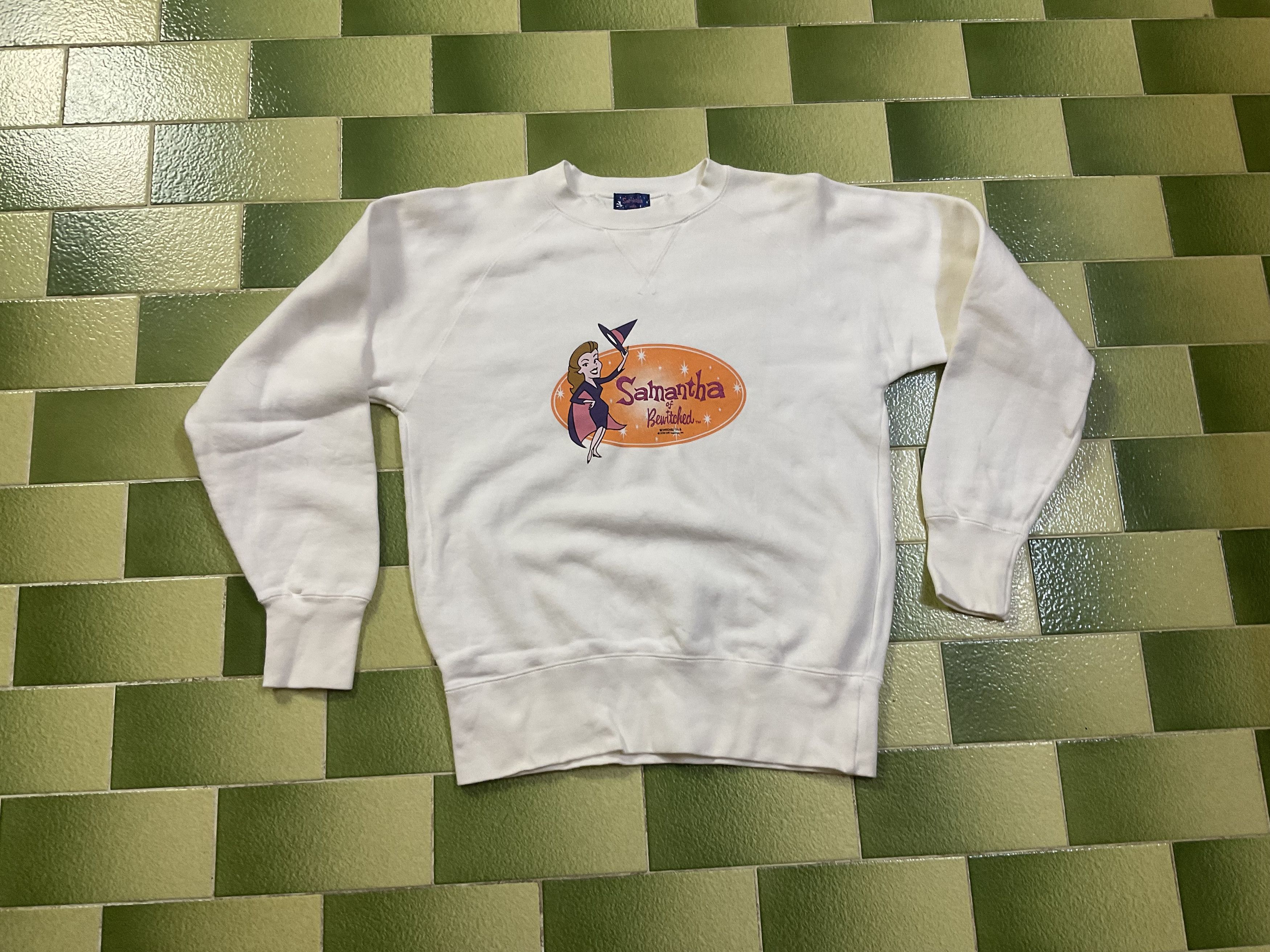 Cartoon Network Vintage 1999 Samantha of Bewitched Tv Show Sweatshirt Size US M / EU 48-50 / 2 - 1 Thumbnail