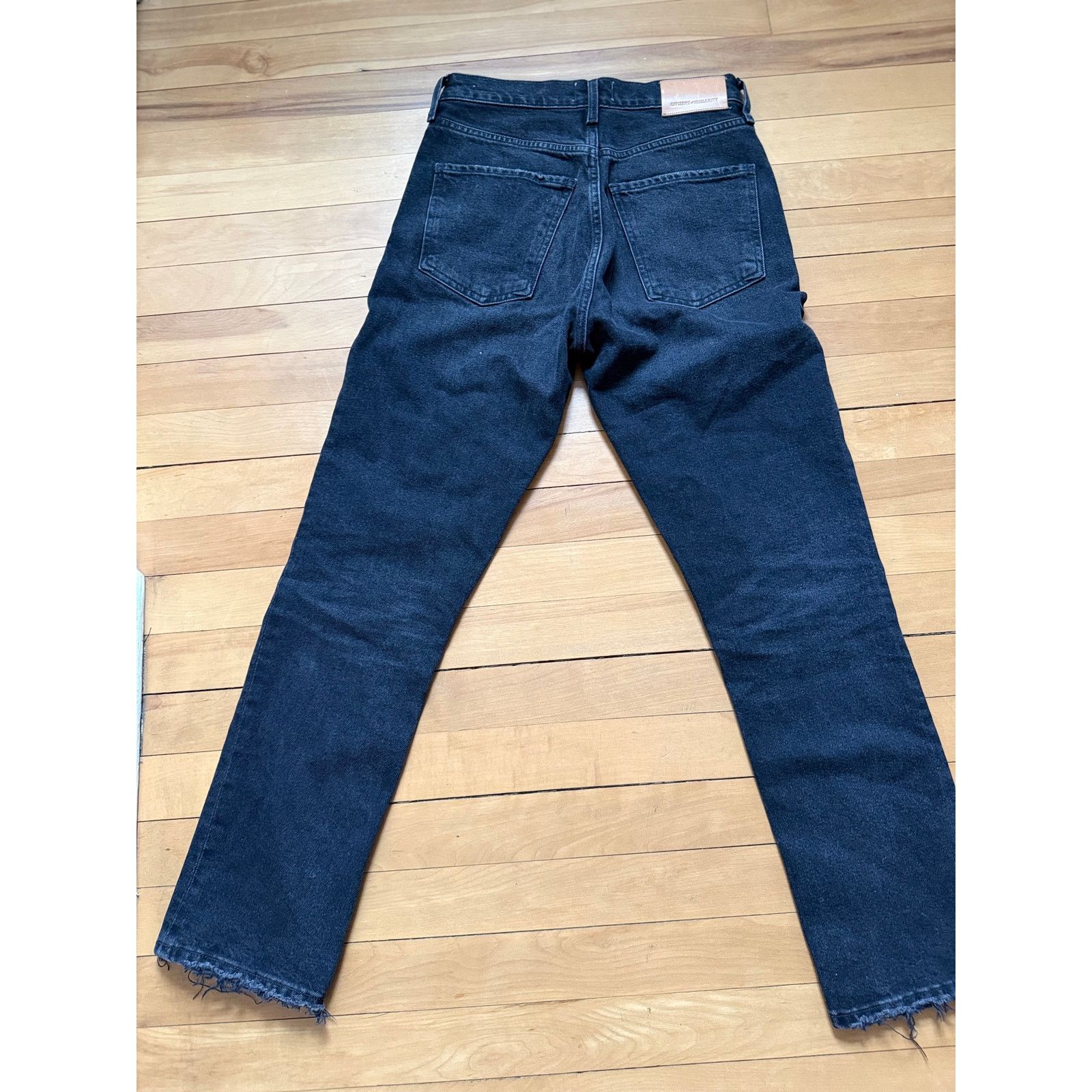 Citizens Of Humanity Citizens of Humanity High Rise Vintage Slim - Black - 25 Size 25" / US 0 / IT 36 - 5 Thumbnail
