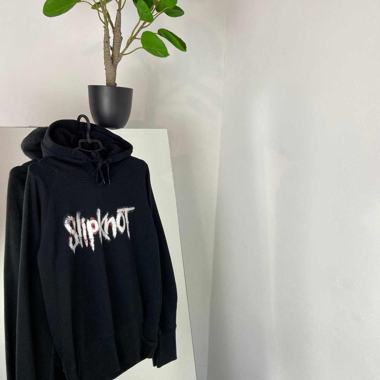 Band Tees Slipknot Hoodie Boxy Fit Vintage Rock Oversized Tribal Size M / US 6-8 / IT 42-44 - 1 Thumbnail