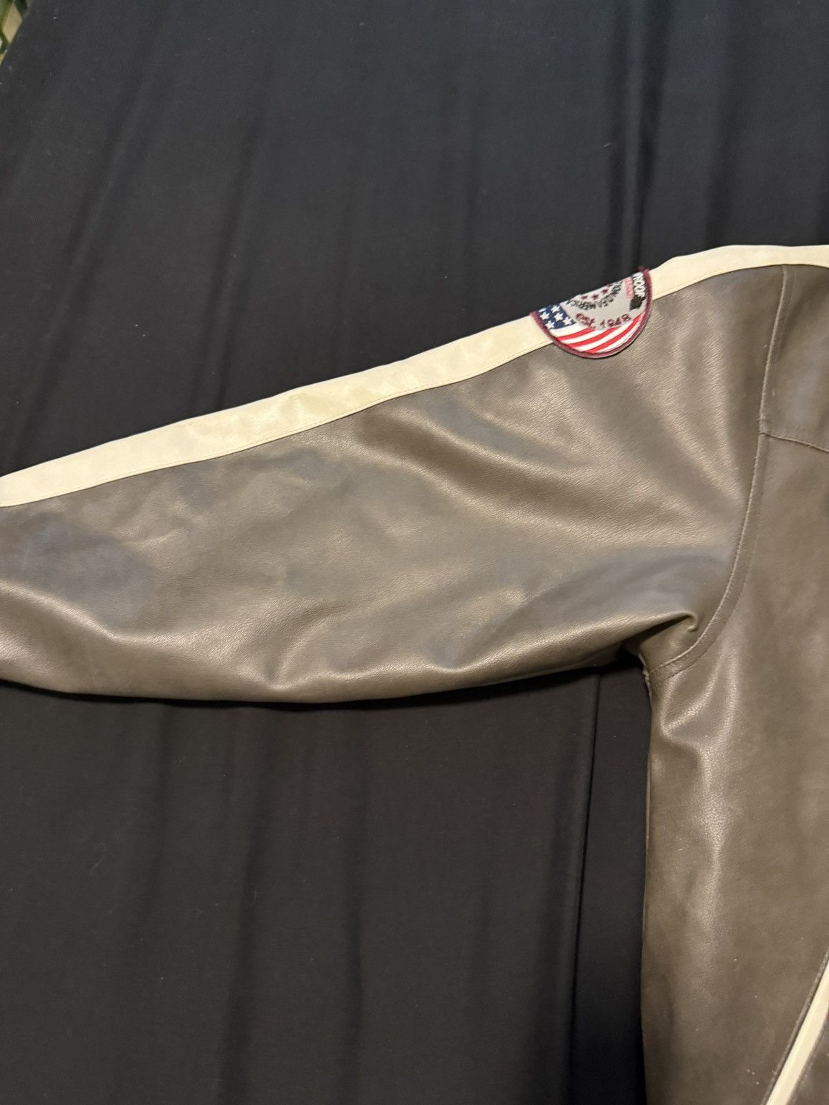 Japanese Brand × Vintage aviator brown leather jacket Size US XL / EU 56 / 4 - 5 Thumbnail