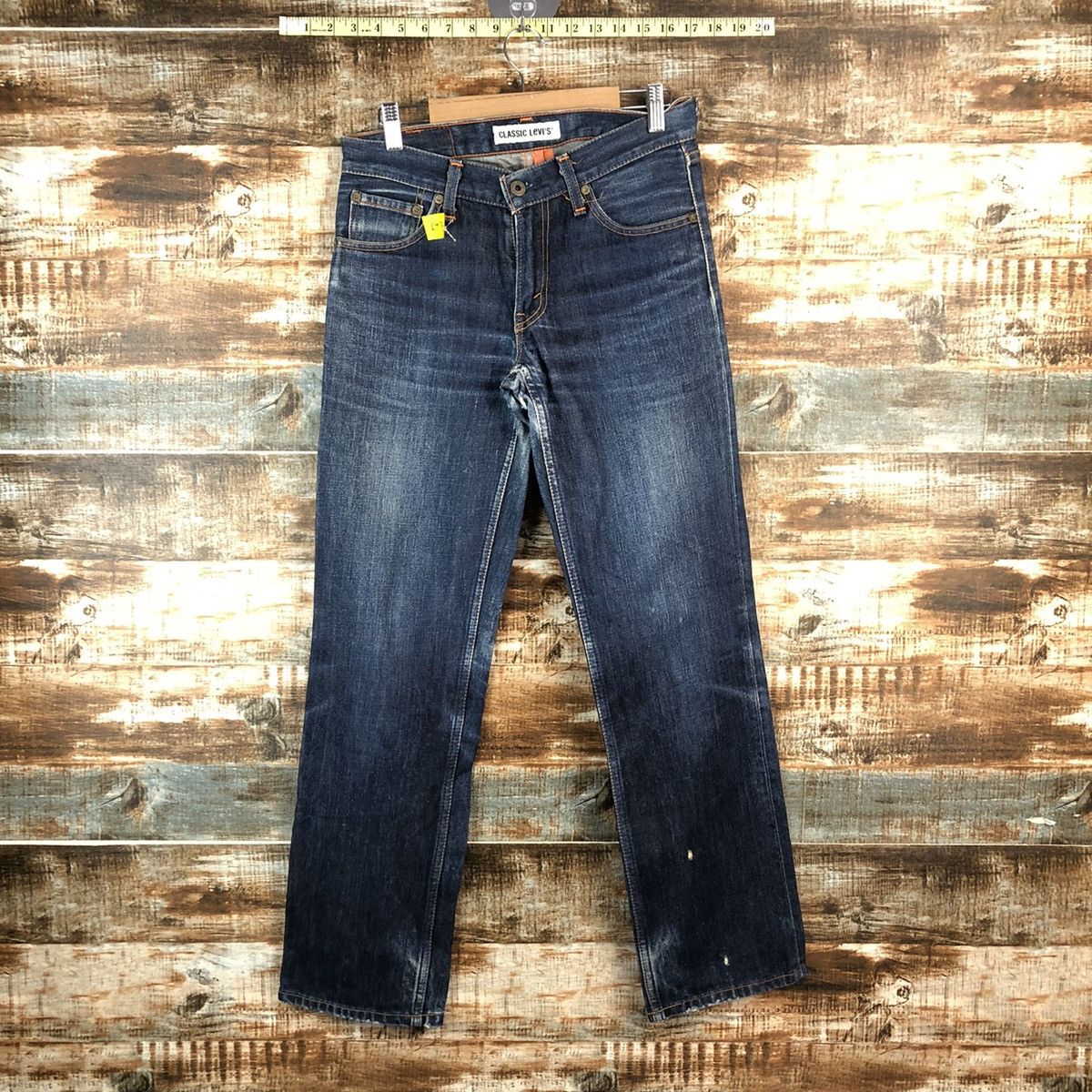 Levi's DL Classic Levis 502 Blue Denim Pants #C147 Size US 28 / EU 44 - 1 Thumbnail
