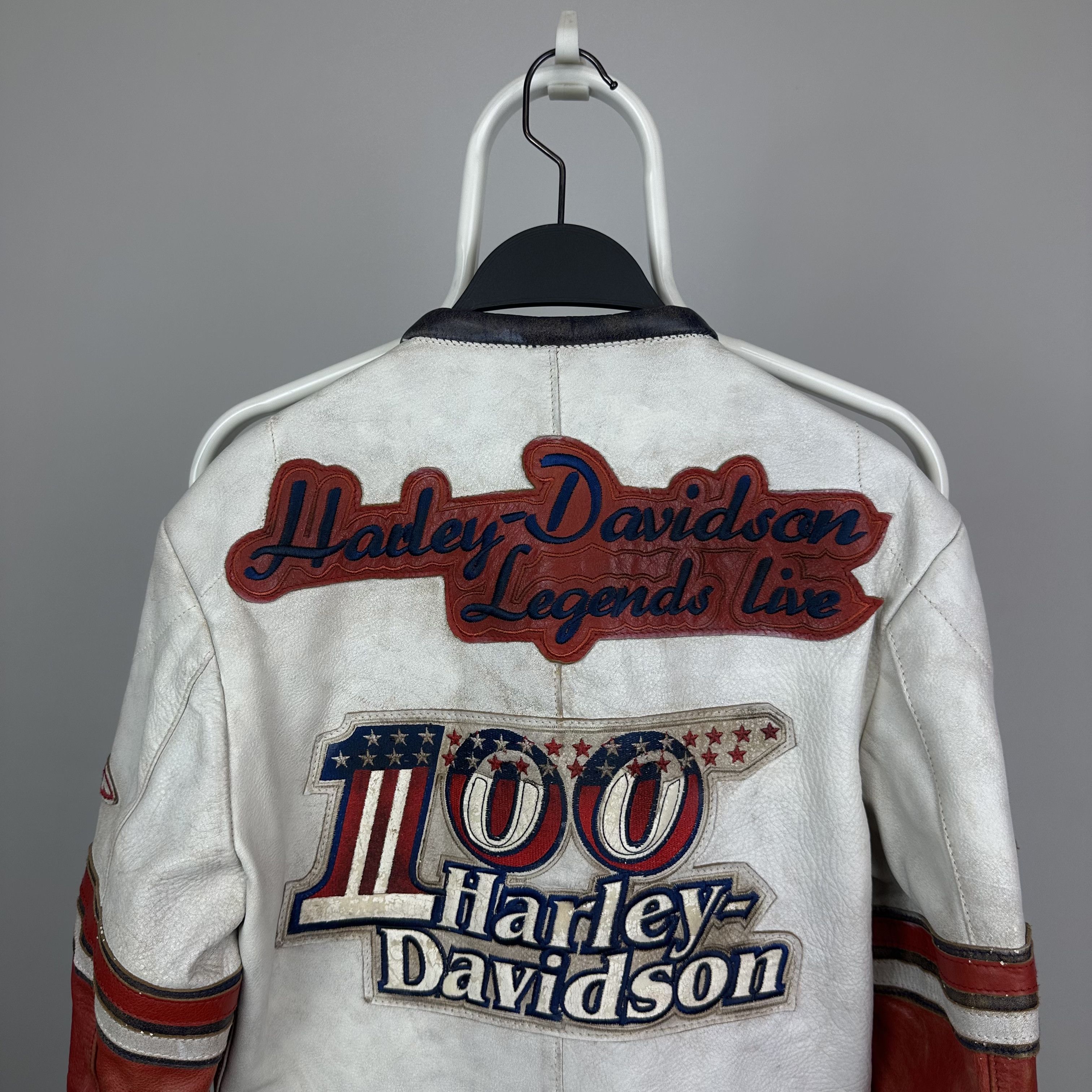 Harley Davidson Harley Davindson leather jacket biker women S M Size M / US 6-8 / IT 42-44 - 4 Thumbnail