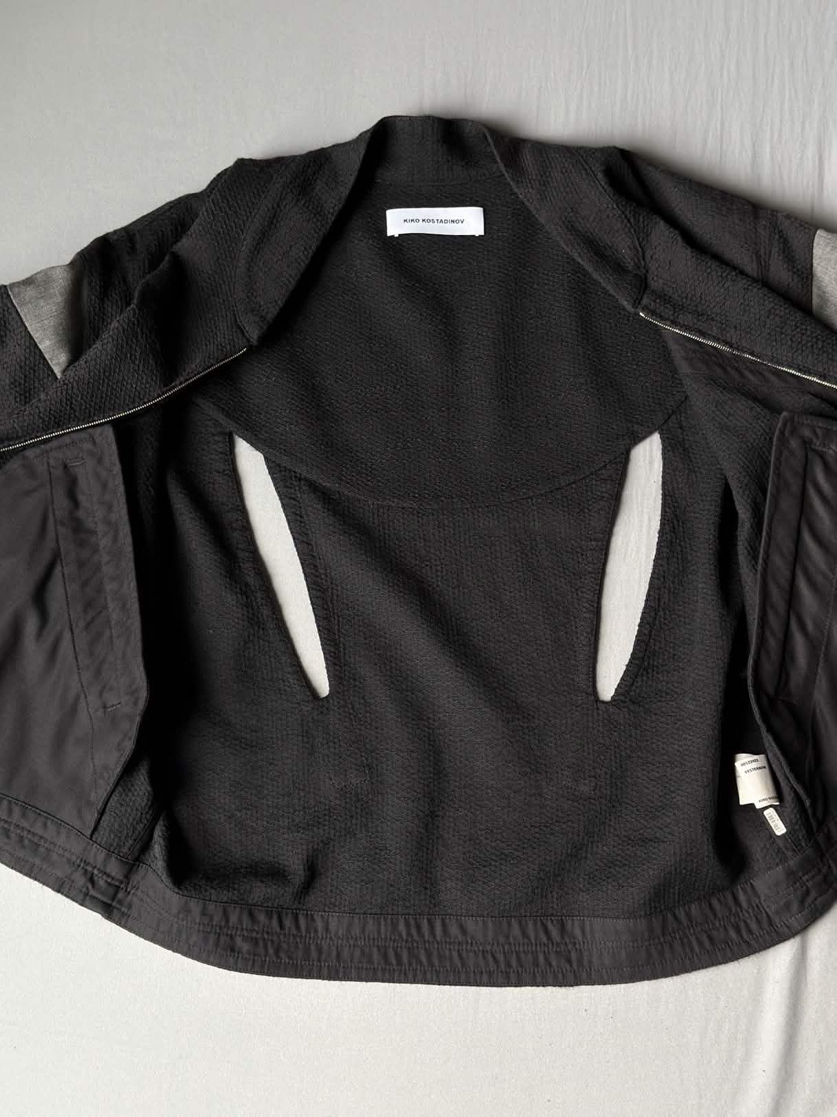 Kiko Kostadinov Kiko Kostadinov Black Wessex Jacket Size US M / EU 48-50 / 2 - 4 Thumbnail