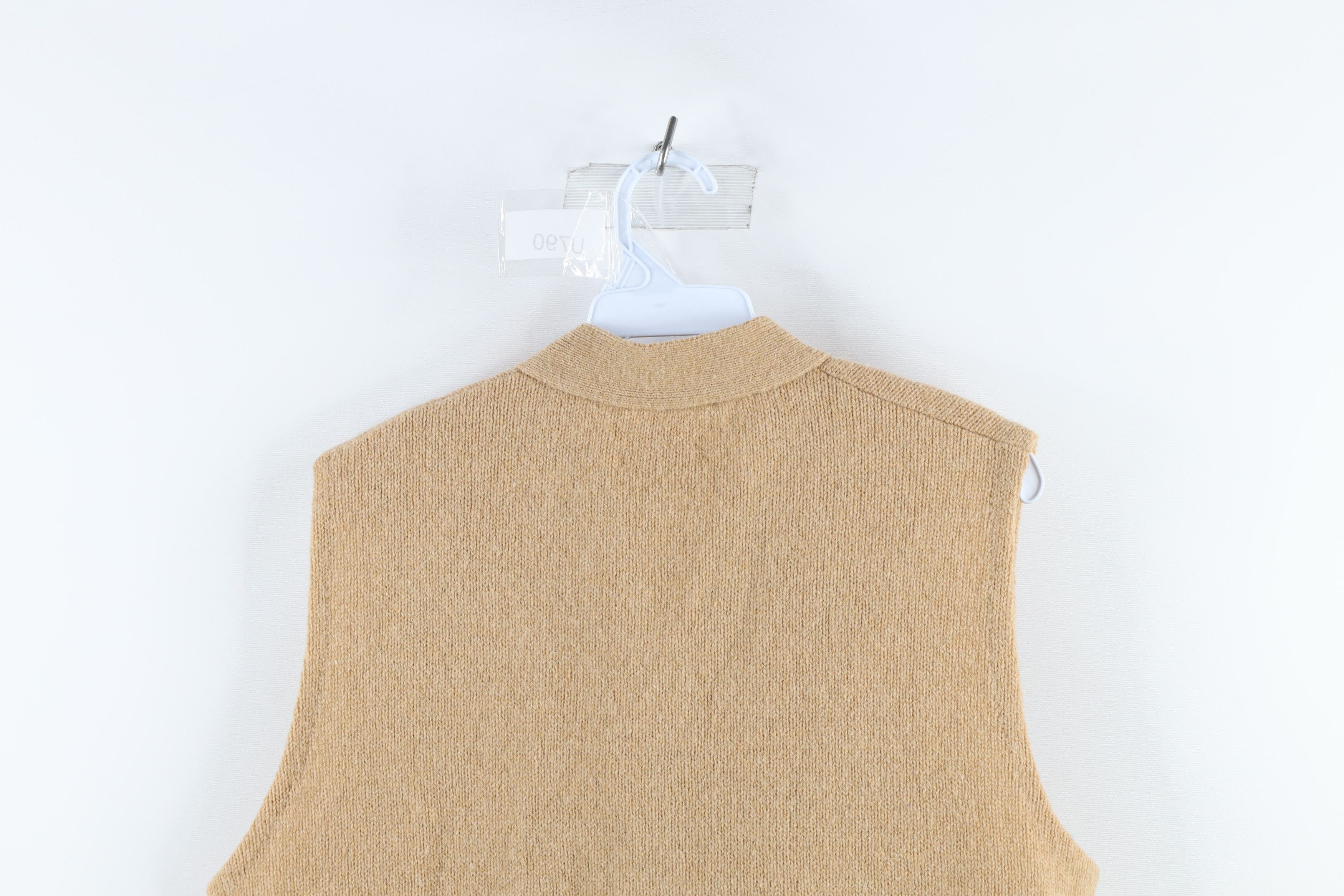 Vintage 60s 70s Streetwear Cobain Cardigan Sweater Vest USA