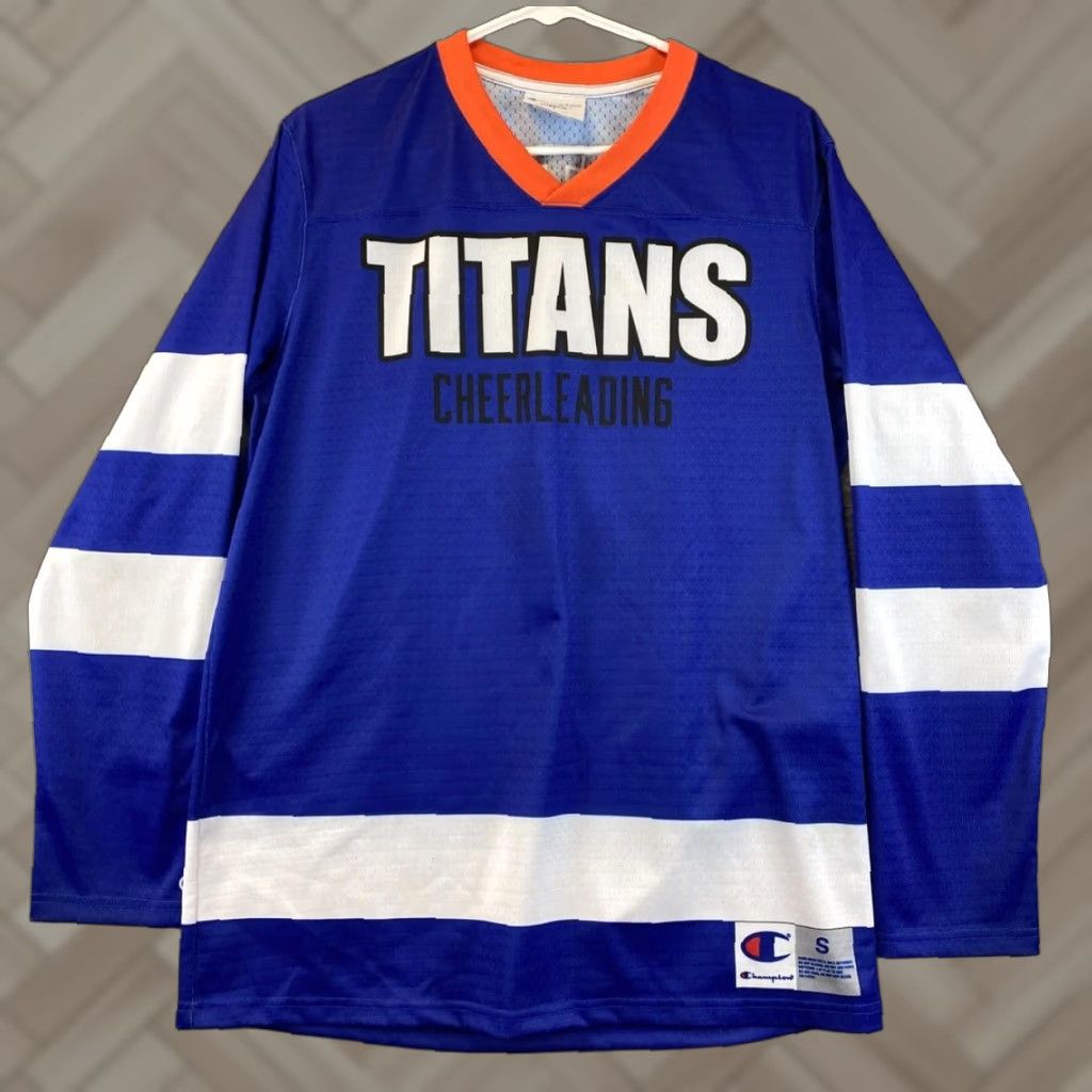 Champion Vintage Champion Titans Men's Hockey Jersey S Small USA 83-65 / 83-65 Red White and Blue Size US S / EU 44-46 / 1 - 1 Thumbnail