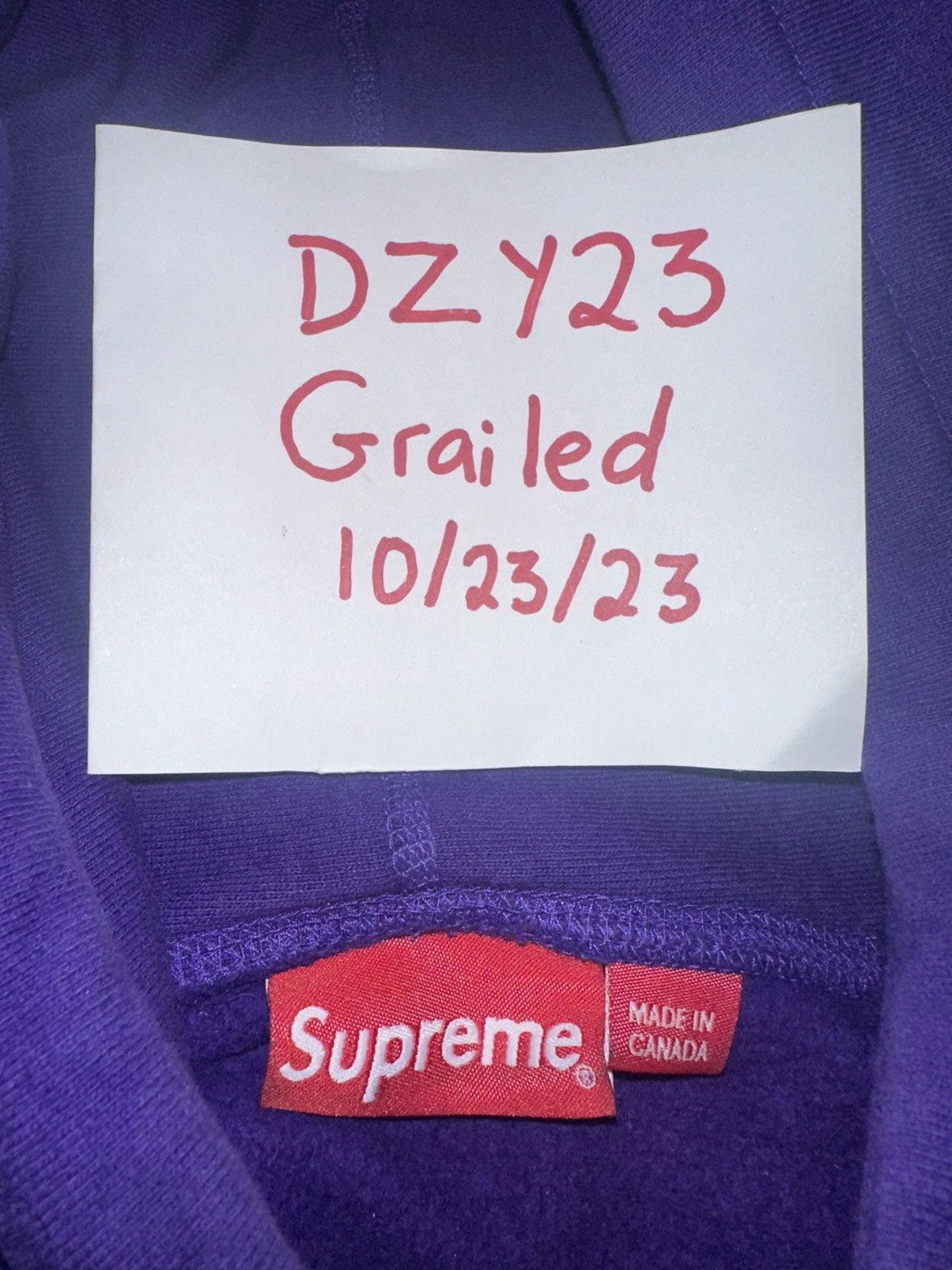 Supreme Supreme Motion Logo Hooded Sweatshirt (SS20) Size US M / EU 48-50 / 2 - 4 Thumbnail