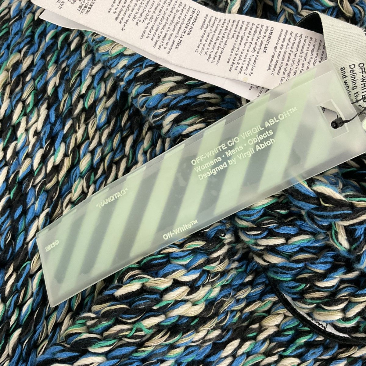 Off-White OFF-WHITE Blue Climb Rope Jumper In 3000 Blue Size US L / EU 52-54 / 3 - 5 Thumbnail