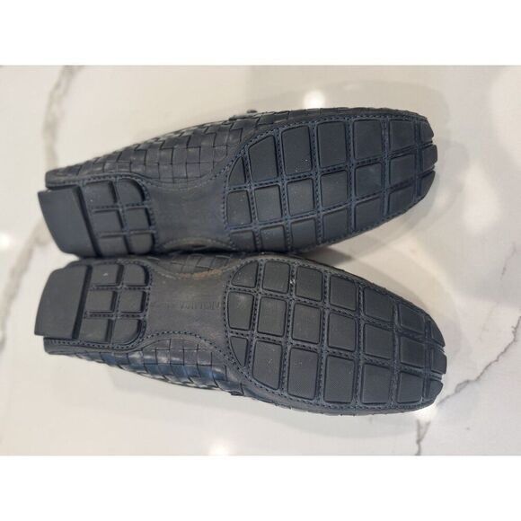 Louis Vuitton Louis Vuitton Monte Carlo Loafers in Woven Black Leather Siz Size US 10 / EU 43 - 6 Thumbnail