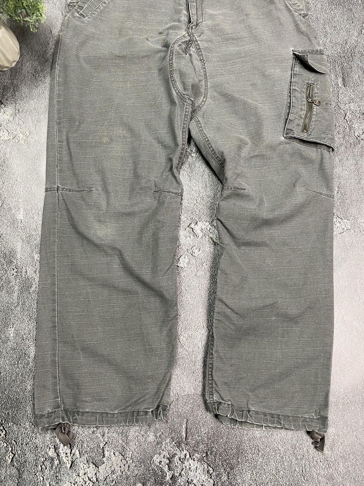 Kangol × Vintage Kangol cargo pants vintage y2k style grey men Size US 32 / EU 48 - 3 Thumbnail