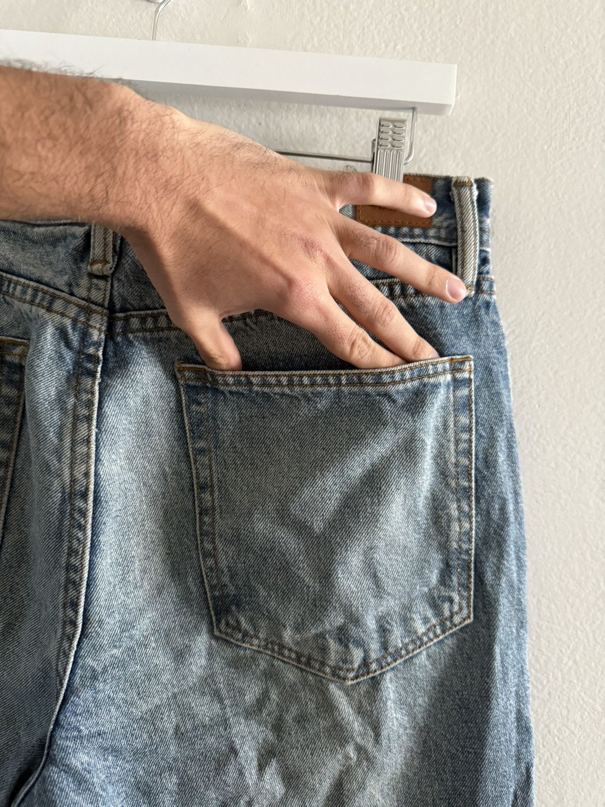 Bdg BDG UO Relaxed Dad Fit Denim Jeans Pants Blue Stone-Wash Size US 32 / EU 48 - 18 Thumbnail
