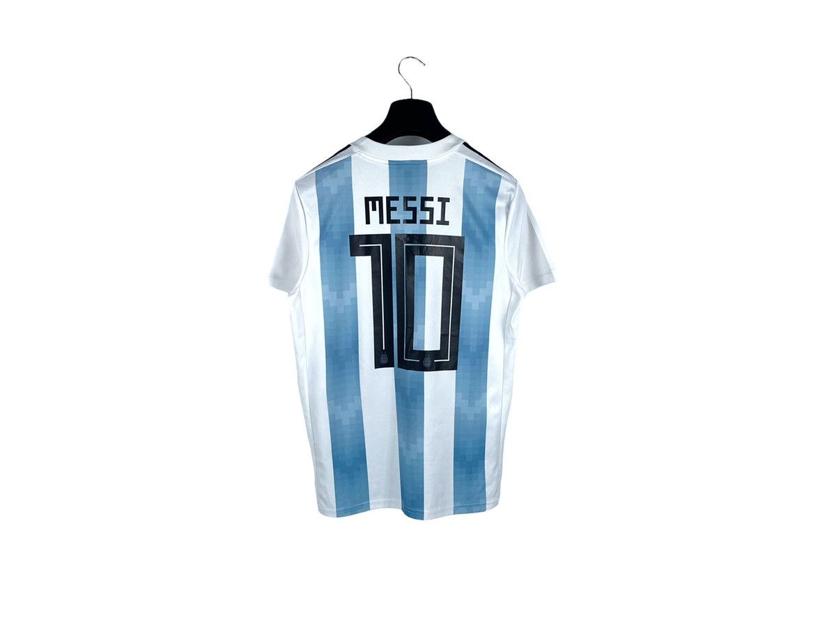 vintage Adidas Argentina MESSI 10 Jersey T-Shirt retro sport