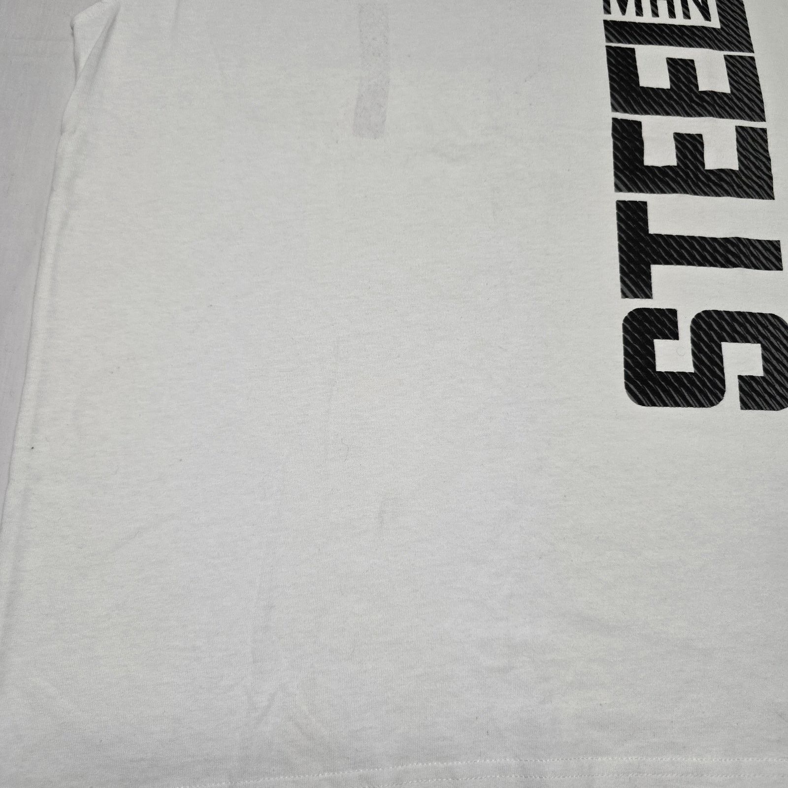 Warner Bros Vintage Superman Sleeveles Shirt M Man Of Steel White Tee Size US M / EU 48-50 / 2 - 4 Thumbnail