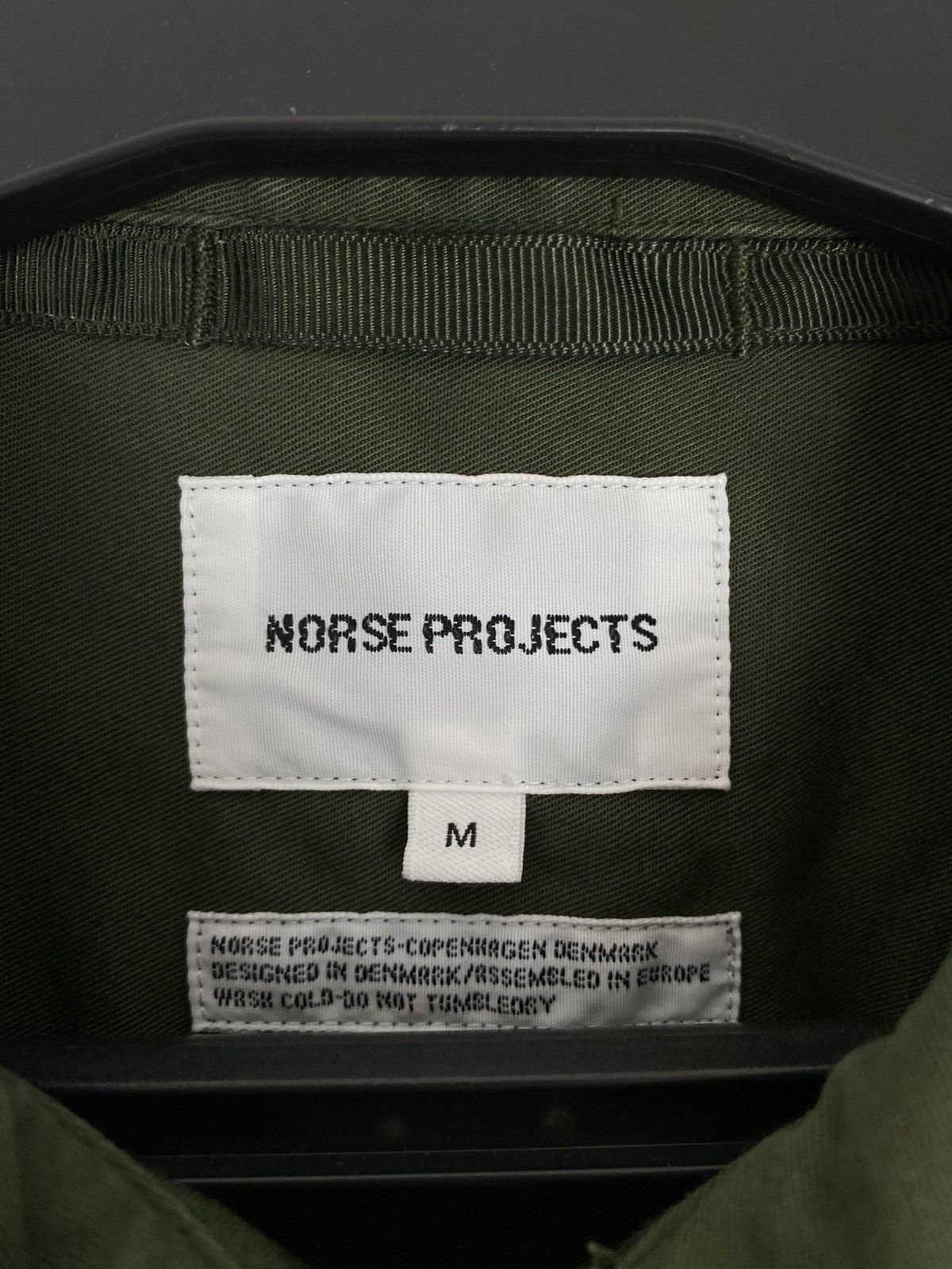 Norse Projects Norse Projects Jens Garment Dyed Twill Shirt Overshirt Size US M / EU 48-50 / 2 - 3 Thumbnail