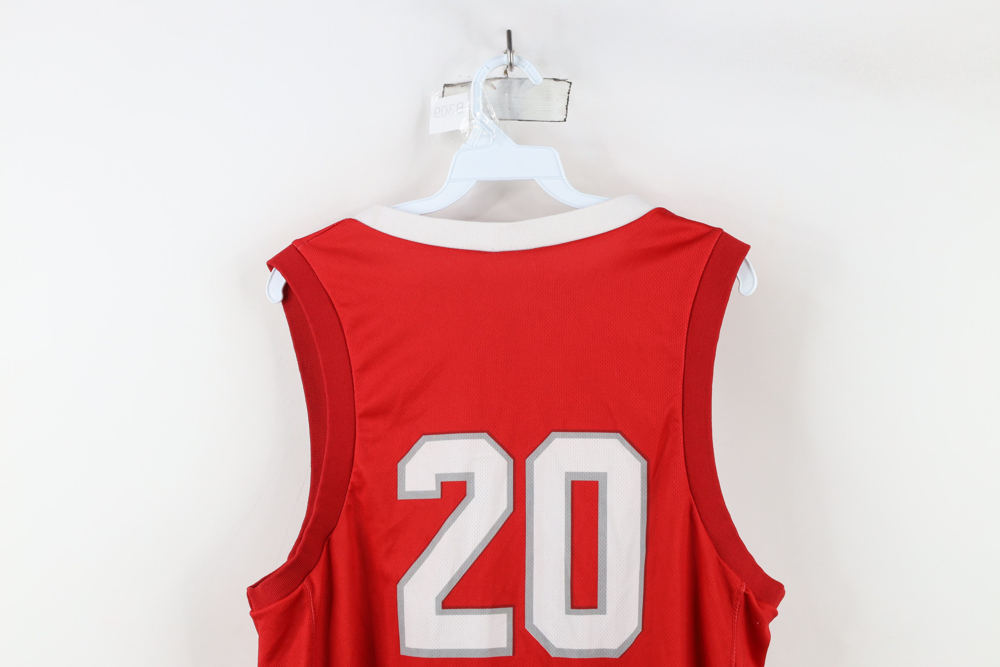 Vintage Vintage The Ohio State University Basketball Jersey Red #20 Size US M / EU 48-50 / 2 - 11 Thumbnail