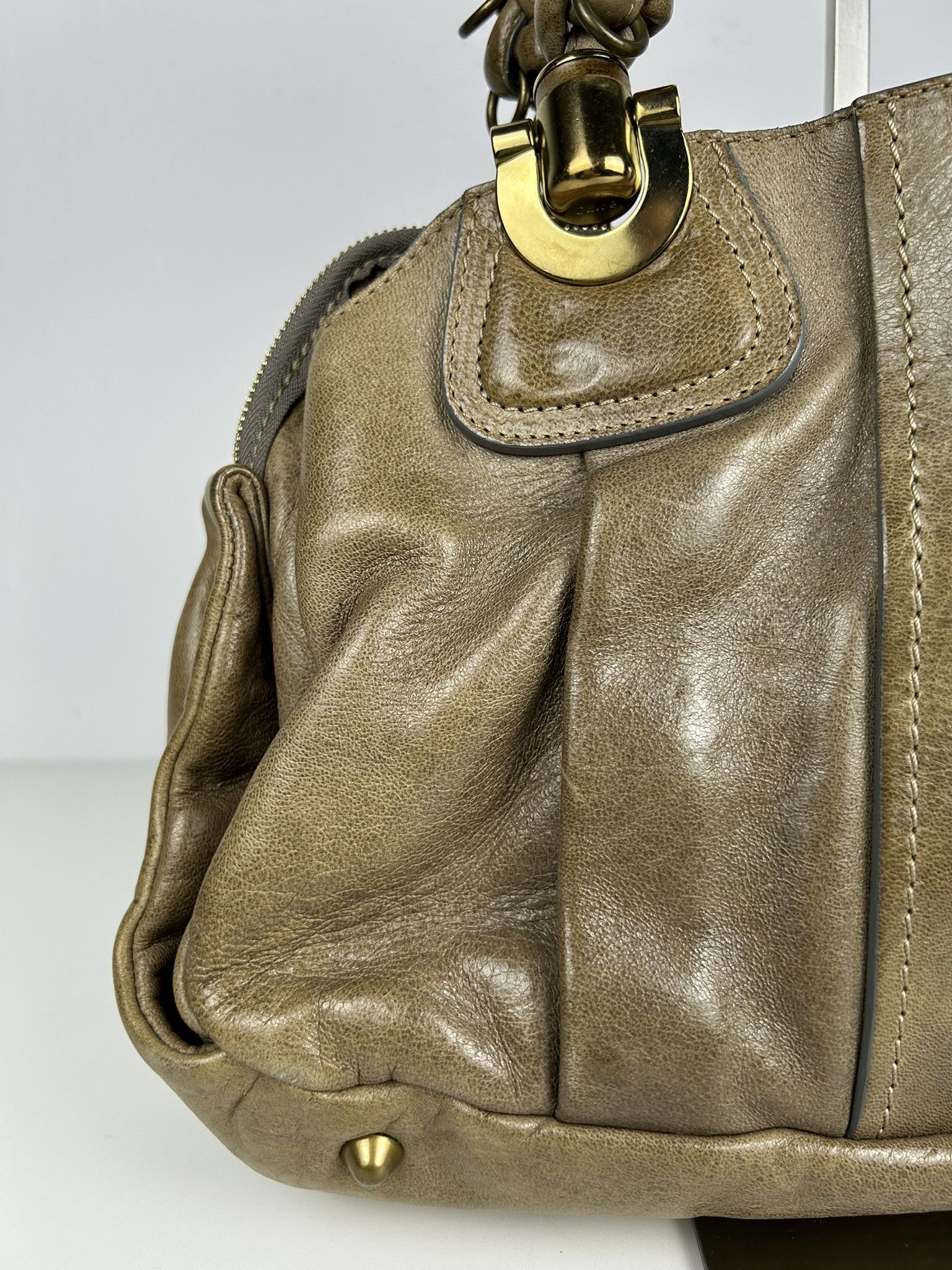 Chloe Vintage y2k chloe heloise leather handbag Size ONE SIZE - 10 Thumbnail