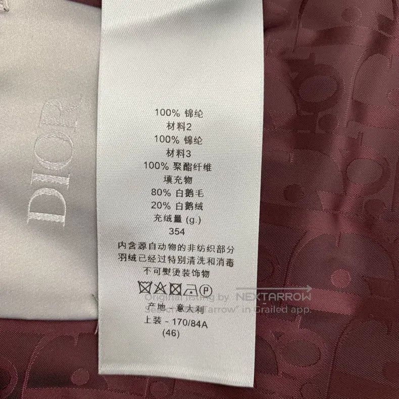 Dior Dior Crimson logo old flower dark pattern full print stand Size US S / EU 44-46 / 1 - 7 Thumbnail