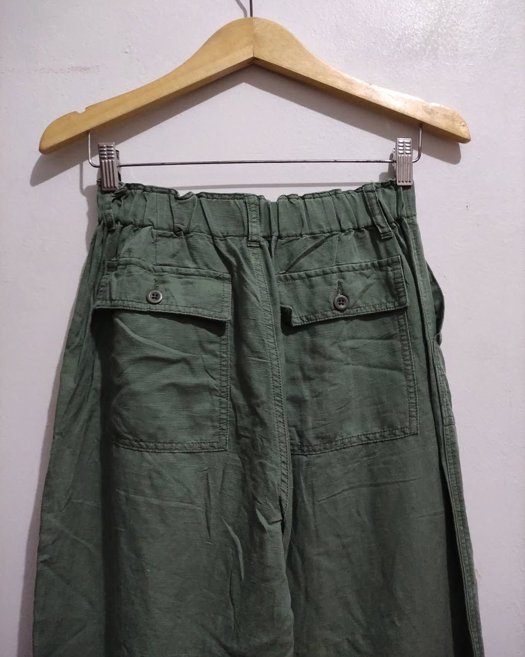 Global Work × Japanese Brand Global Work Fatigue Pants Green Army Size US 30 / EU 46 - 7 Thumbnail