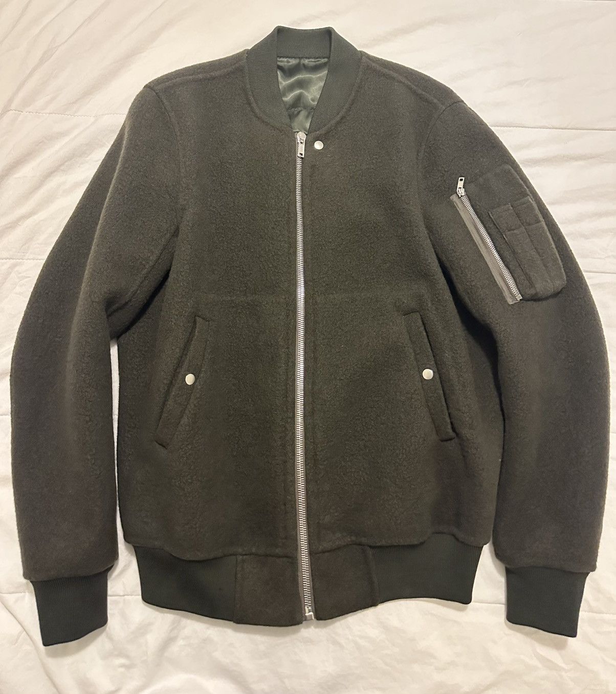 Rick Owens Rick Owens F/W 24 Cashmere Jacket NWT Size US M / EU 48-50 / 2 - 1 Thumbnail