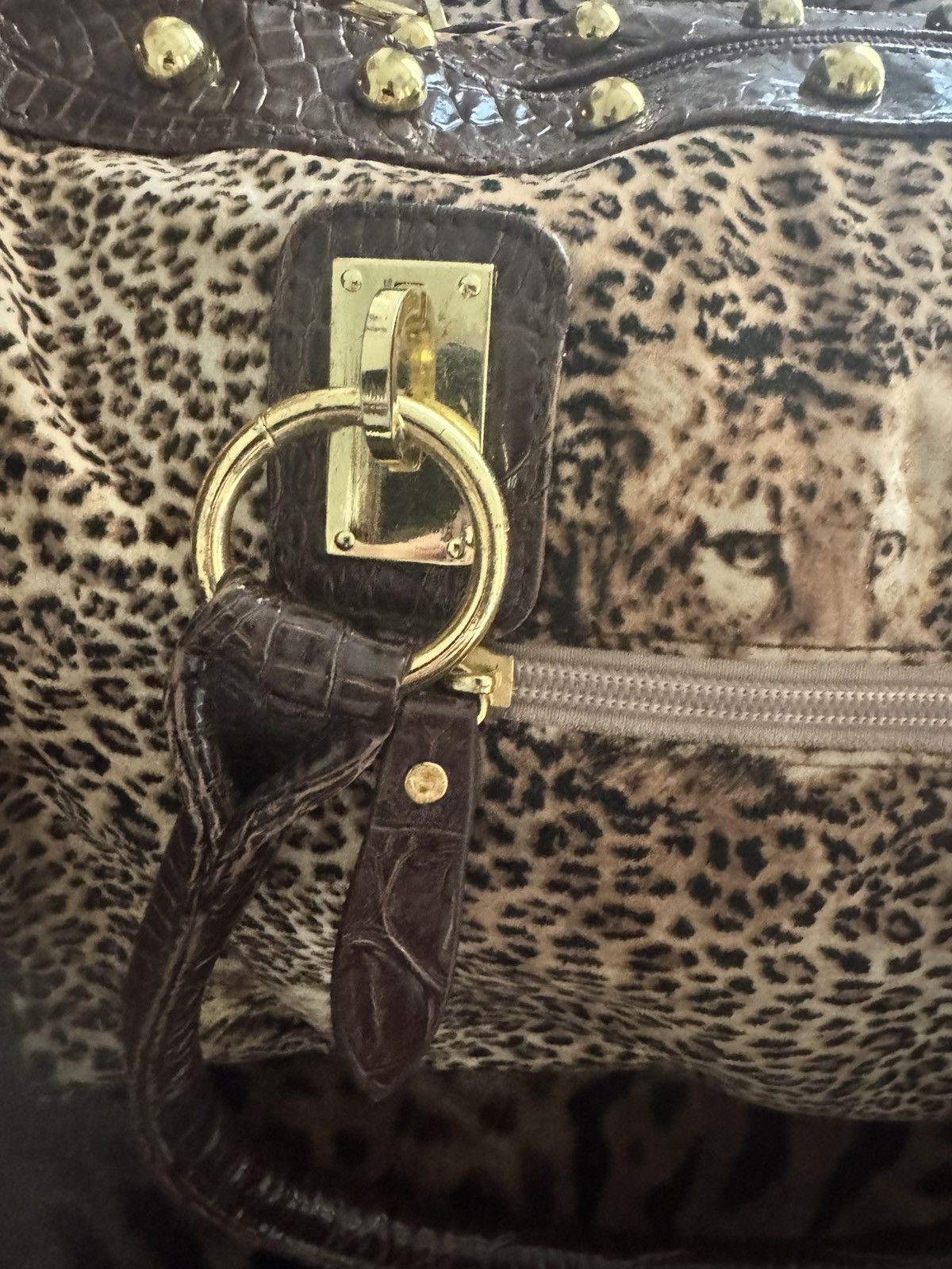Dolce & Gabbana Dolce and Gabbana Cheetah Print Duffle Size ONE SIZE - 8 Thumbnail