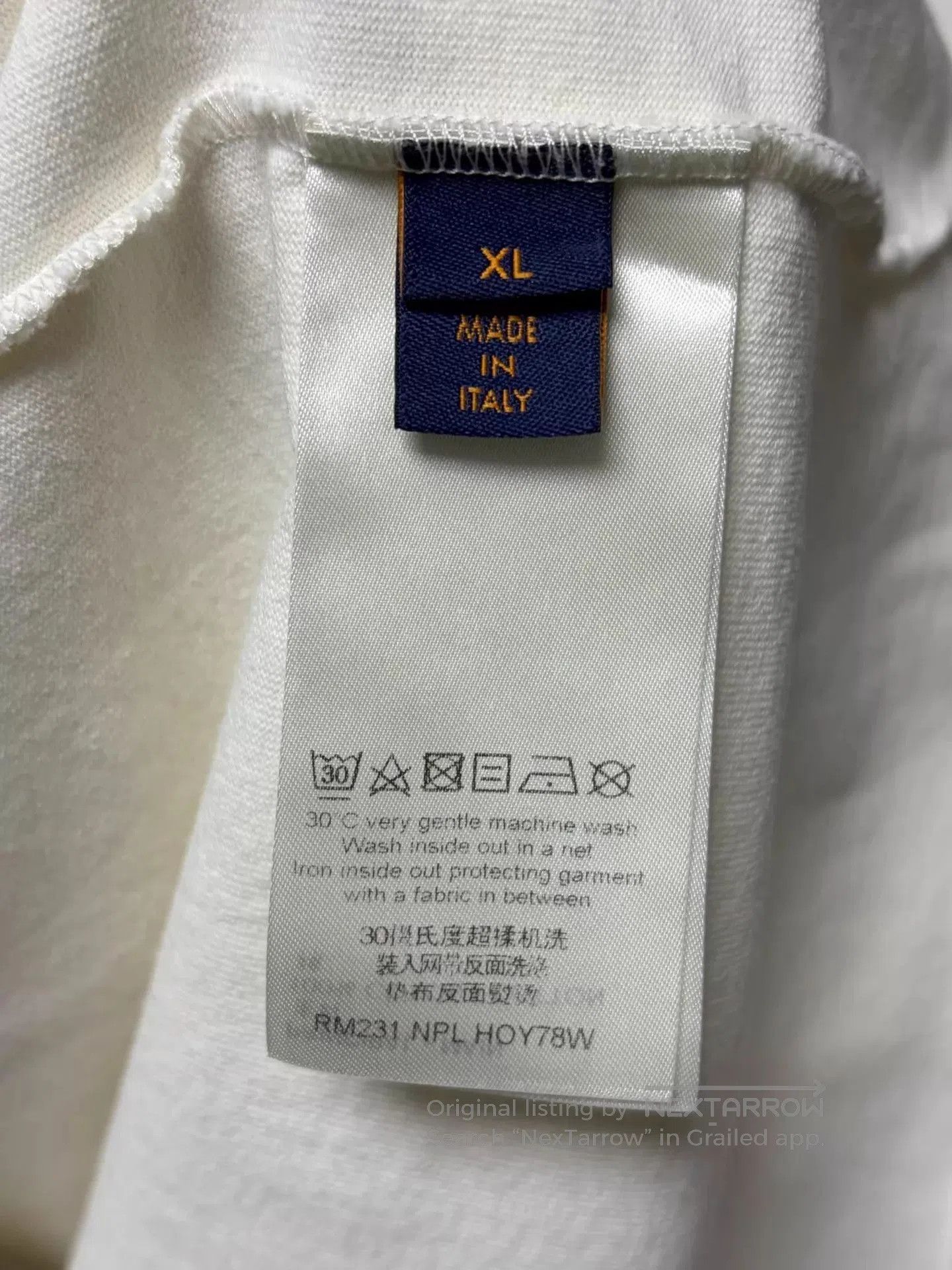 Louis Vuitton White Short-Sleeve Graphic T-Shirt. Size US L / EU 52-54 / 3 - 4 Thumbnail