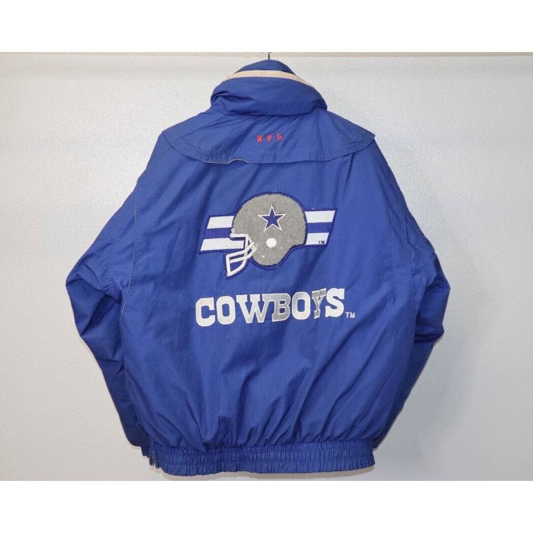 Triple F.A.T. Goose Vintage 90s Dallas Cowboys NFL Jacket Triple Fat Goose Down Size US L / EU 52-54 / 3 - 1 Thumbnail