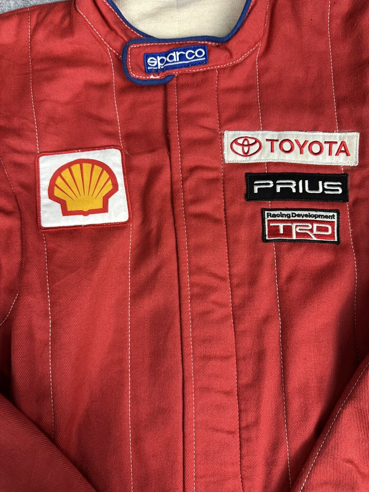 Sports Specialties Vintage Sparco Jumpsuit FIA Toyota Shell Sponsor Nice Design Size US 34 / EU 50 - 7 Thumbnail