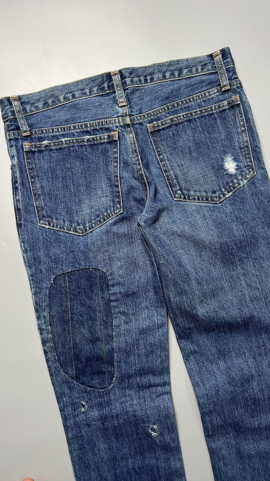 Issey Miyake × Tsumori Chisato Vintage Tsumori Chisato by IsseyMiyake Patchwork Denim Size US 30 / EU 46 - 6 Thumbnail