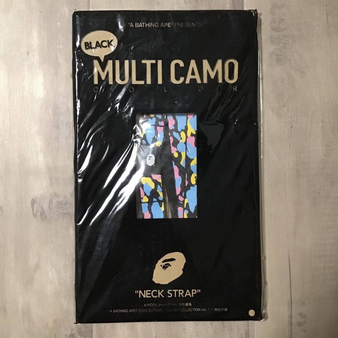 Bape BAPE Multi Camo Neck Strap cotton candy camo NIGO APE Size ONE SIZE - 3 Thumbnail