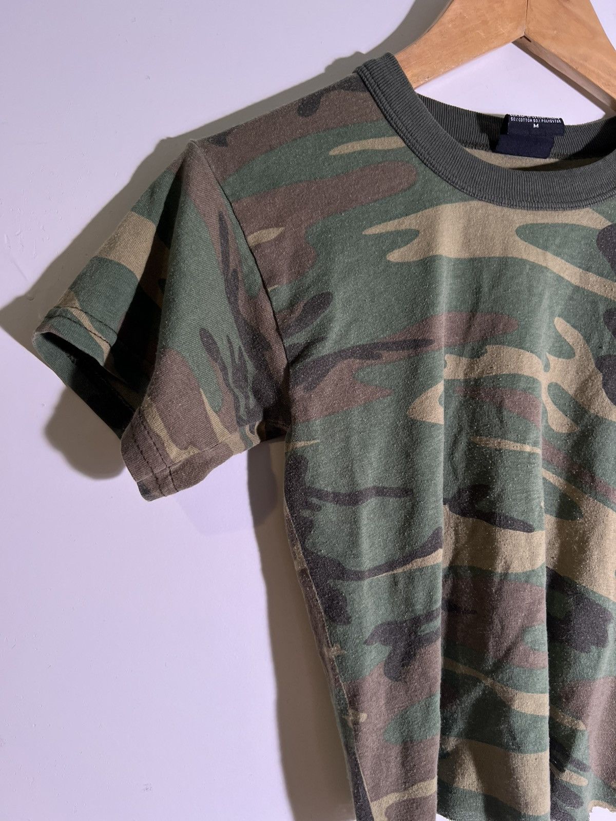 Vintage 90’s Y2K 2000’s VTG Vintage JR.G.I. Camouflage Camo T Shirt Size US M / EU 48-50 / 2 - 4 Thumbnail