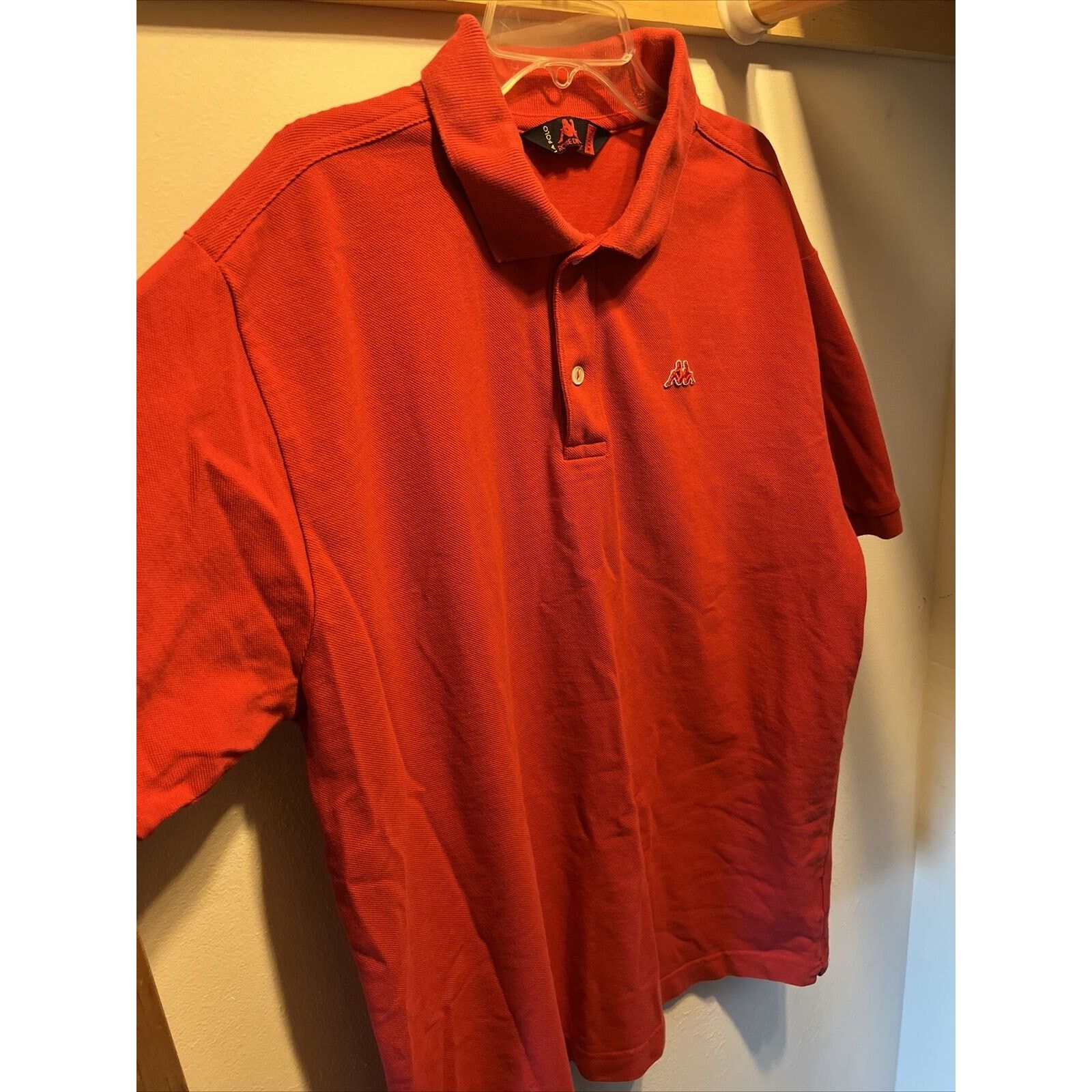 Kappa Robe Di Kappa LA POLO Men’s XL red SS cotton polo shirt Size US XL / EU 56 / 4 - 5 Thumbnail