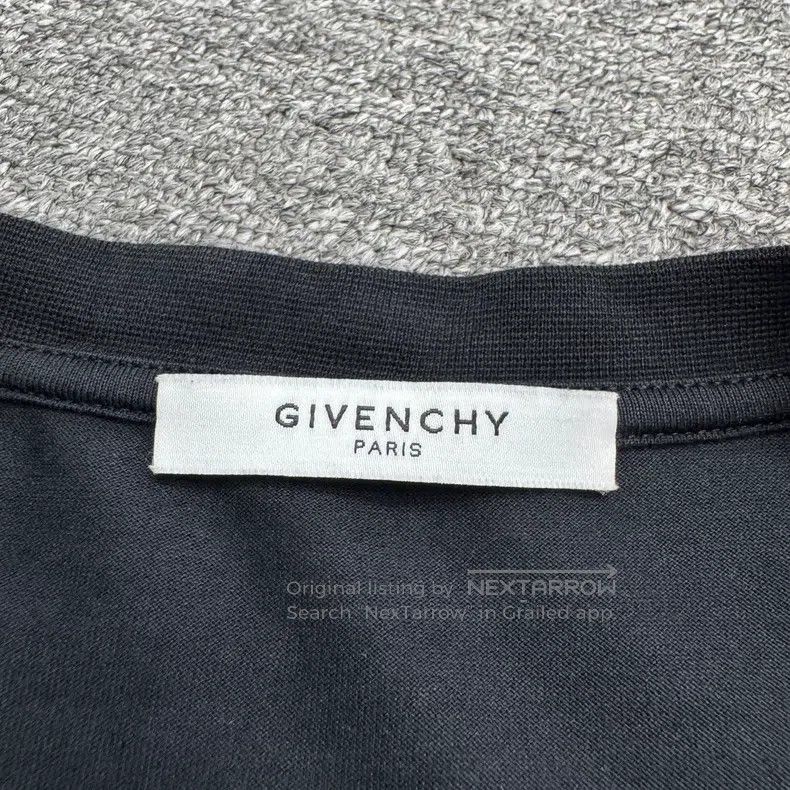Givenchy Givenchy Glitter Dog Head Short Sleeve - Size XS Size US XS / EU 42 / 0 - 2 Thumbnail