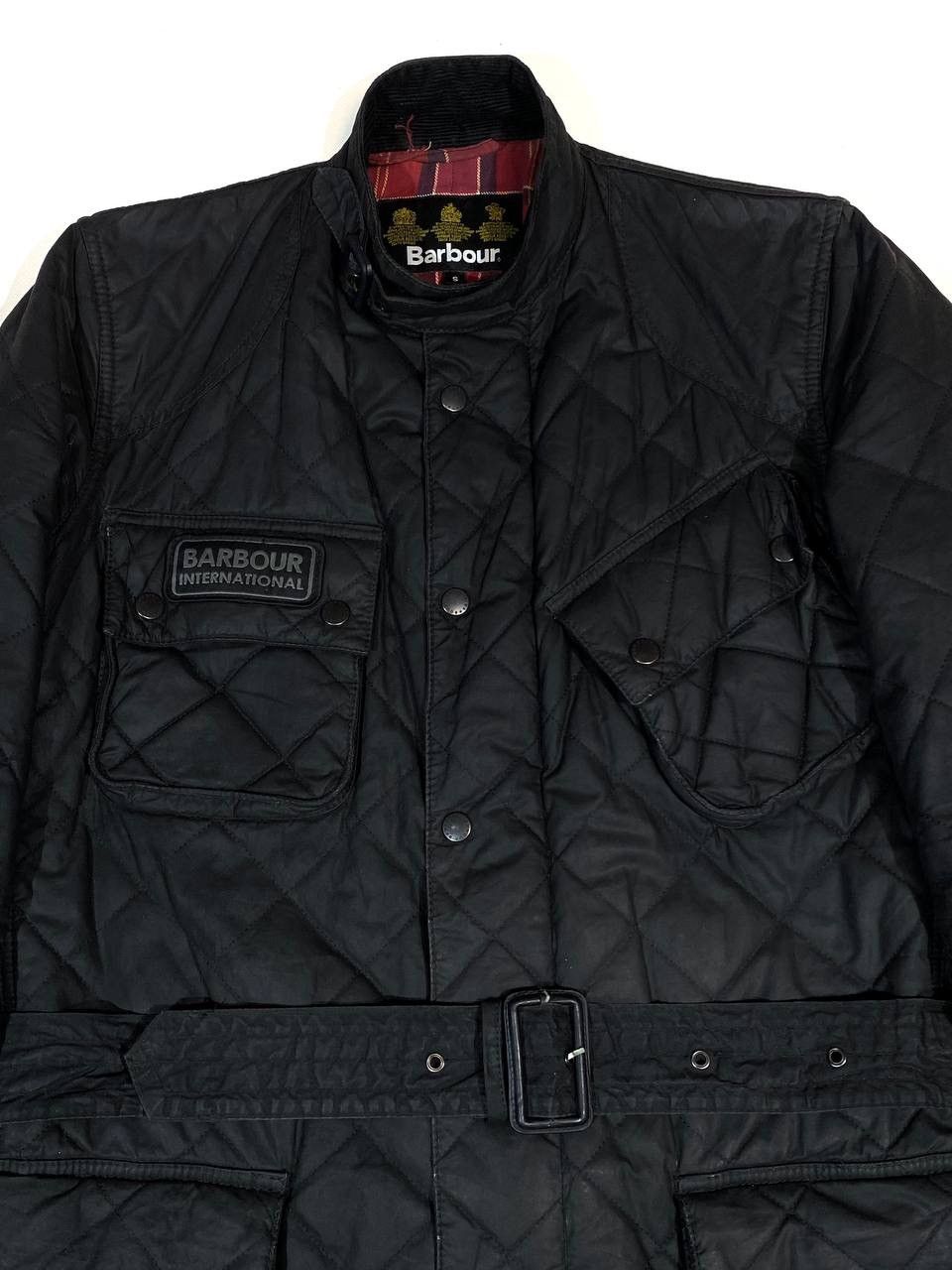 Barbour Barbour International Quilted Waxed Men Jacket Size US S / EU 44-46 / 1 - 12 Thumbnail